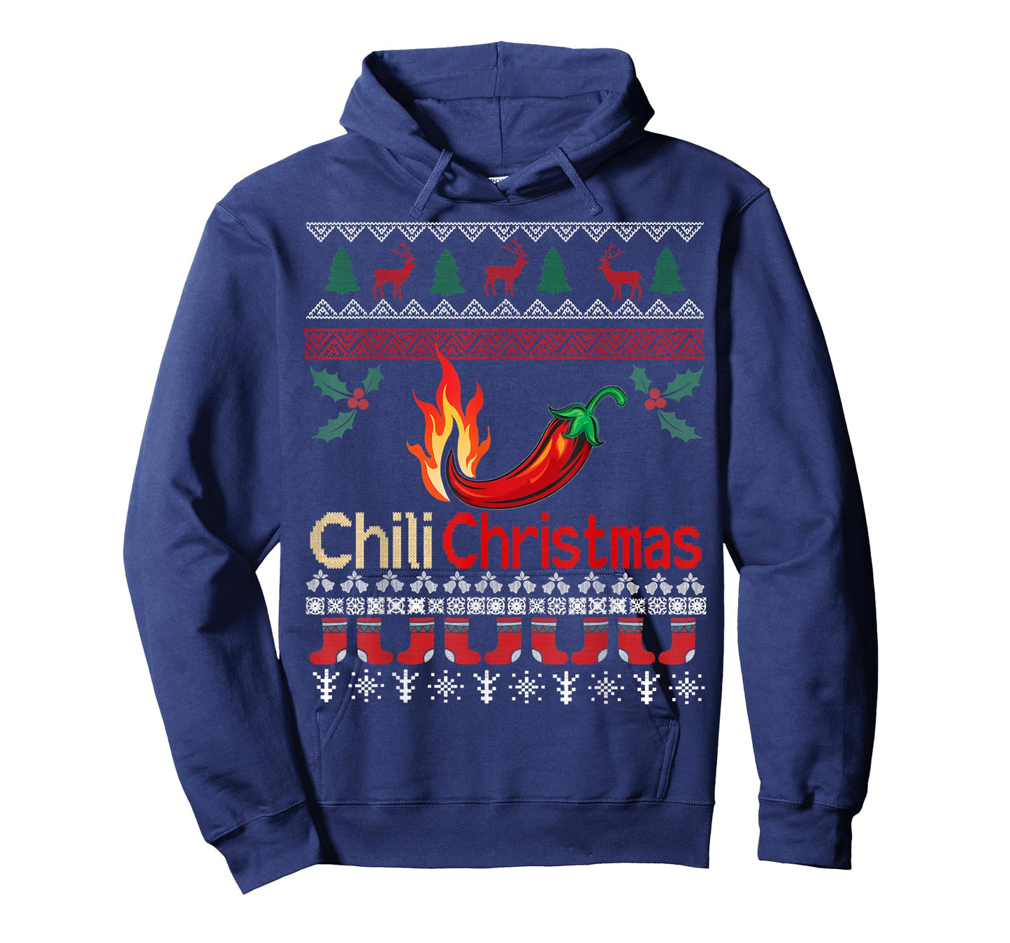 Chili Ugly Christmas Costume, Ugly Christmas Sweater T-Shirt
