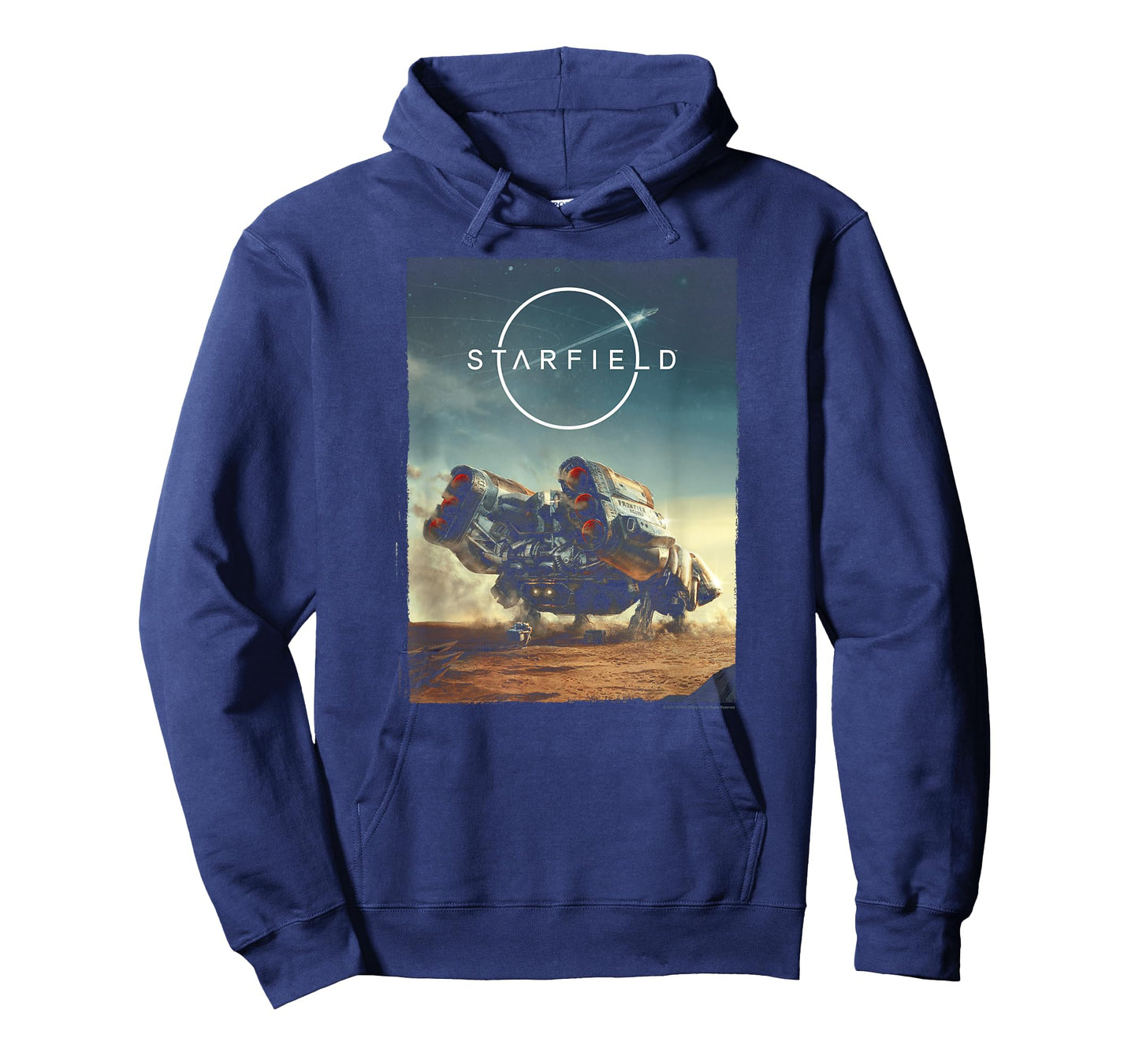 Starfield Spaceship Frontier Video Game T-Shirt