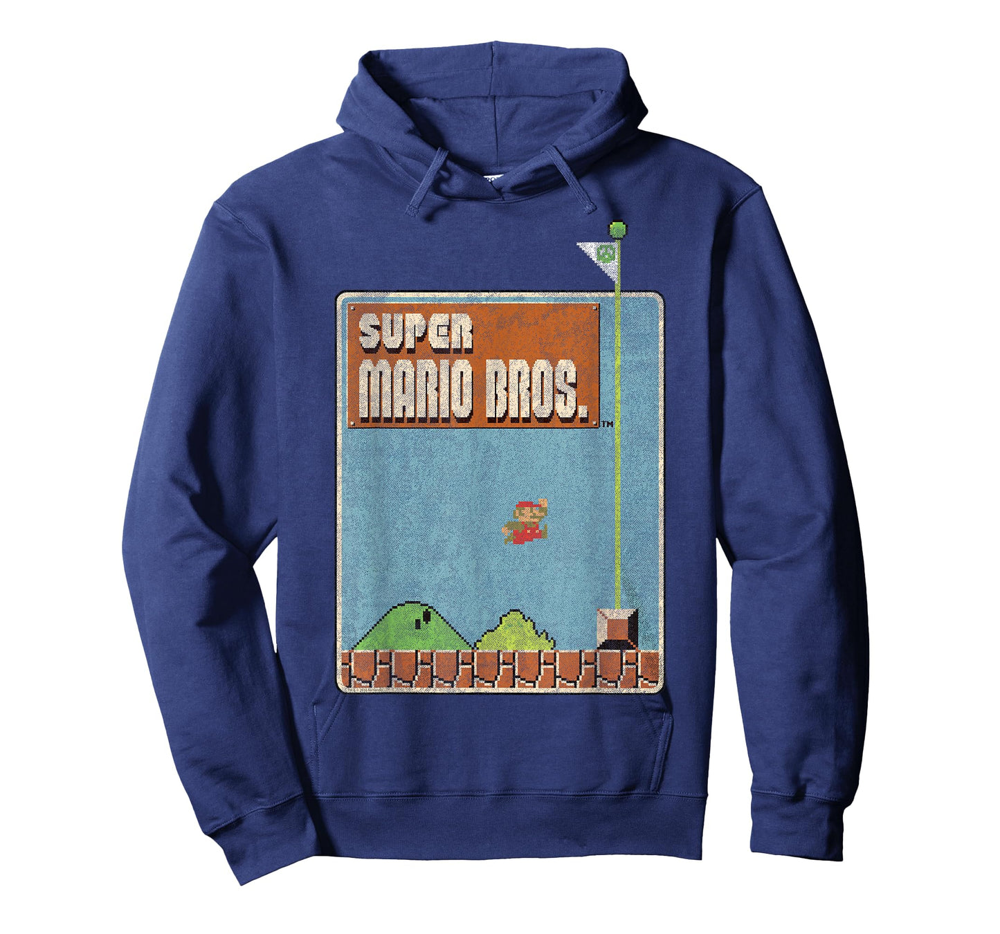 Nintendo Super Mario Bros Game Screen Shot Graphic T-Shirt T-Shirt