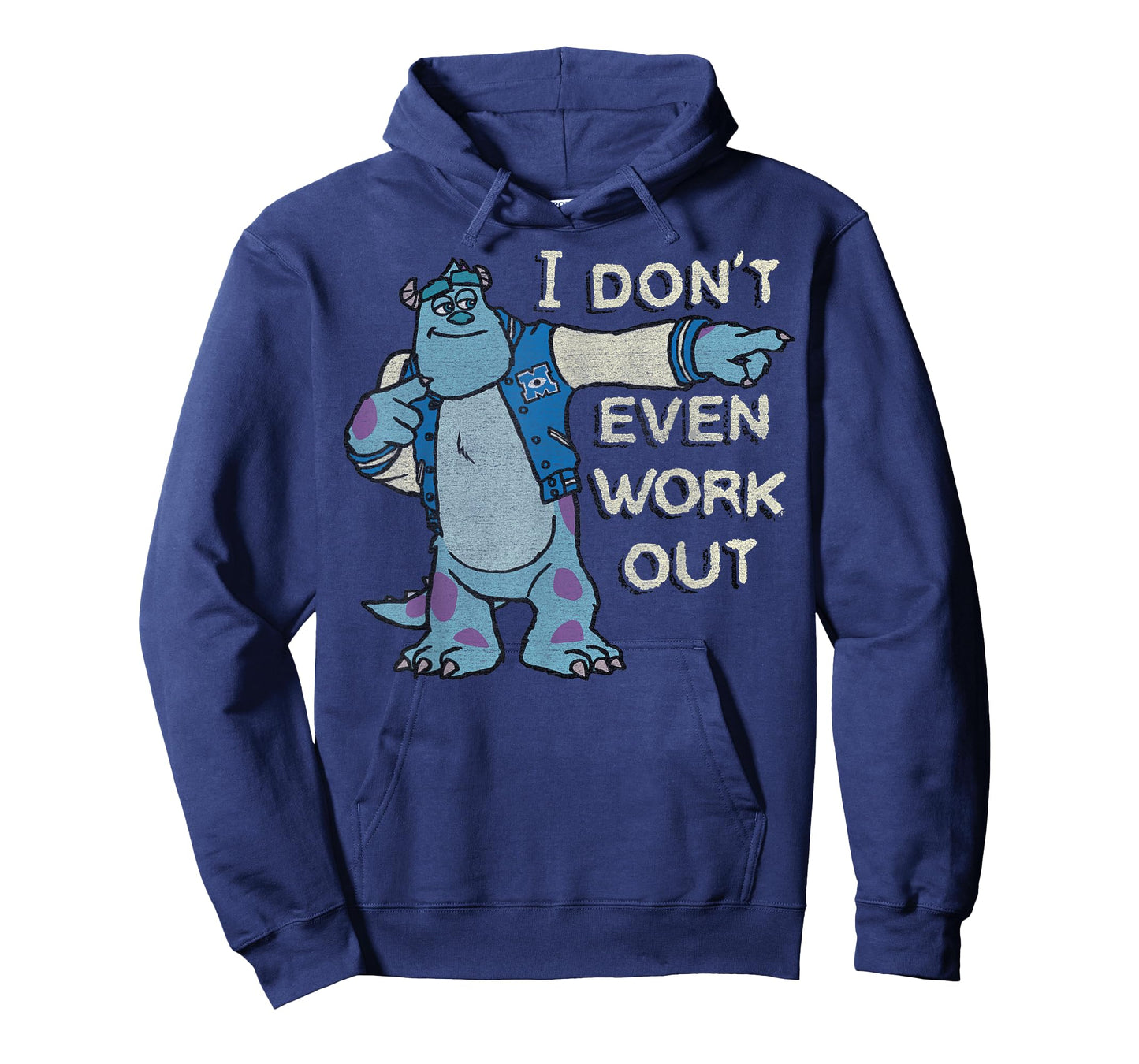 Disney Monsters University I Don't Even Work Out Sulley T-Shirt