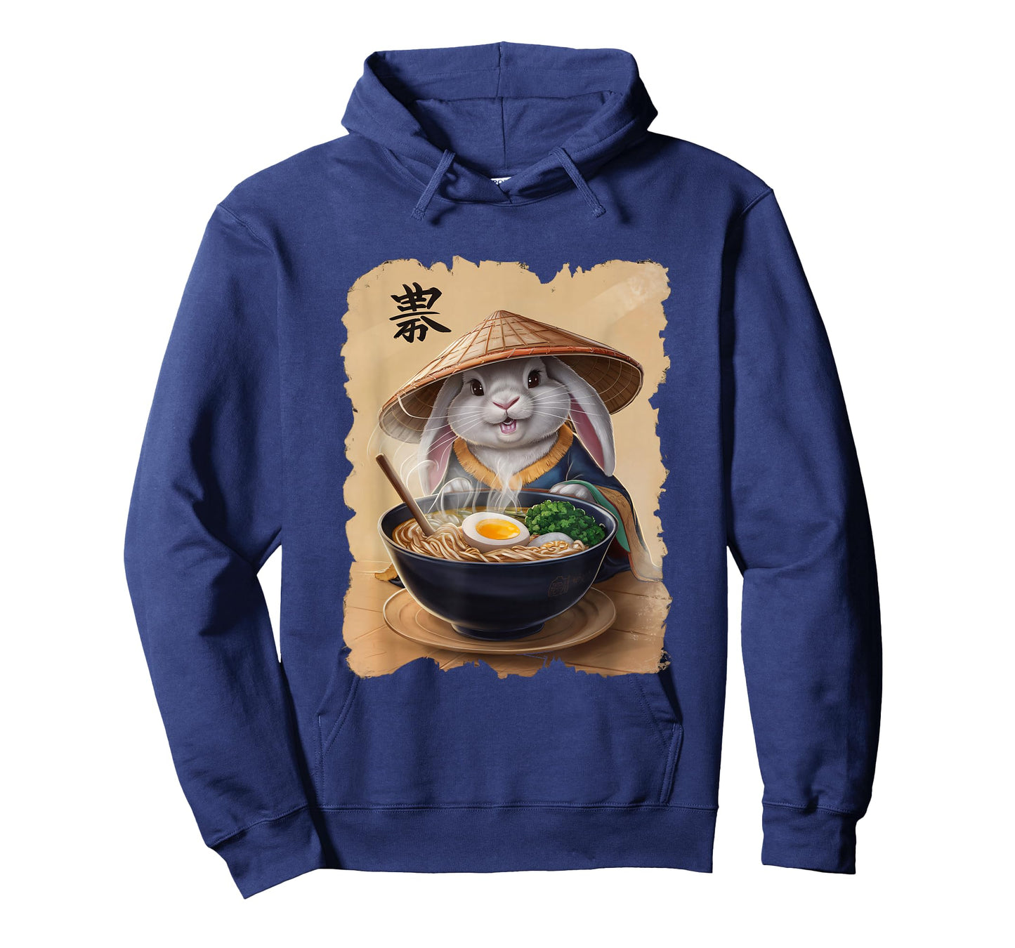 Bunny Men Woman Kawaii Eating Ramen Japanese Rabbit T-Shirt