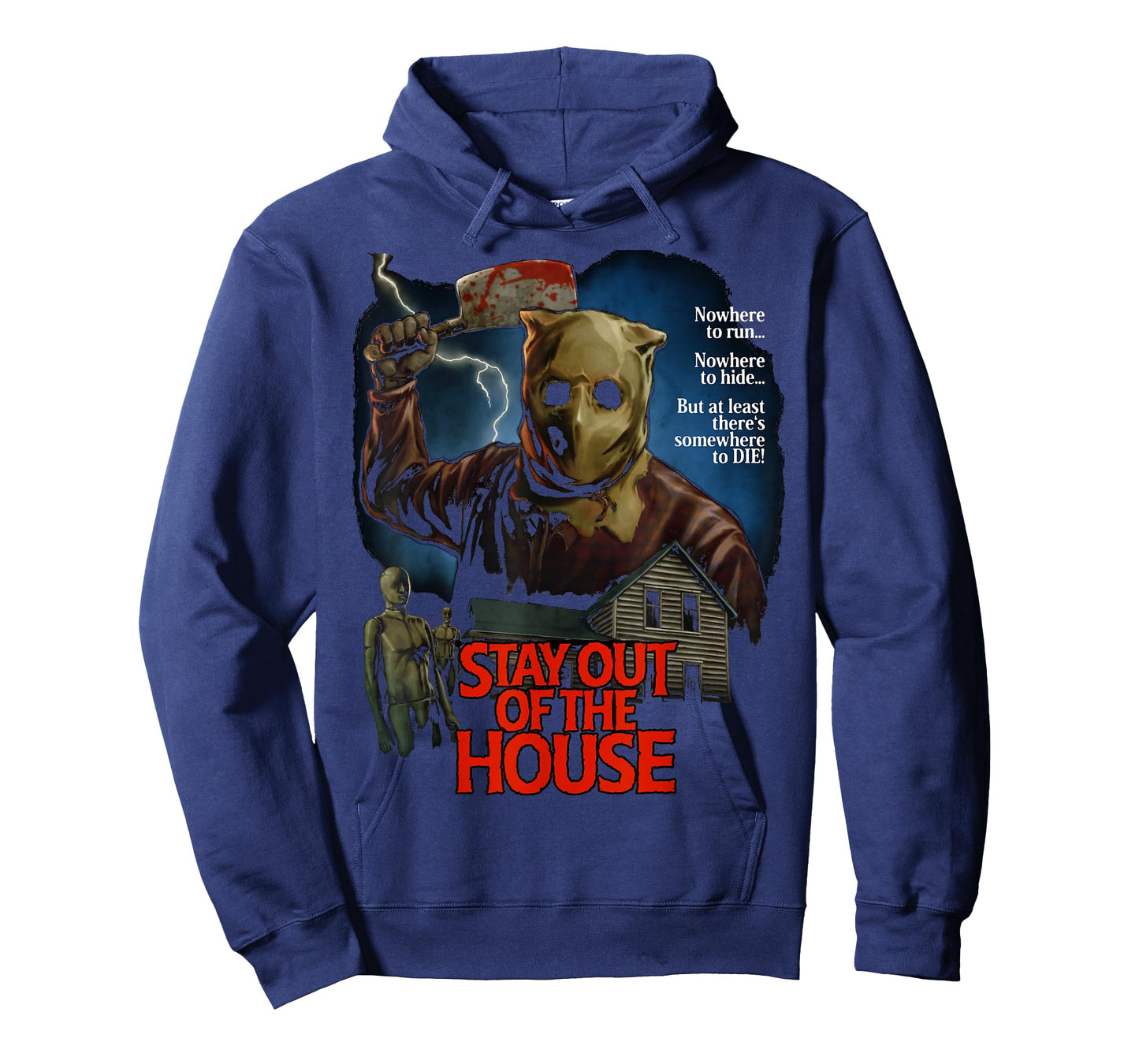 Stay Out Of the House Butcher Survival Horror Game Slasher T-Shirt