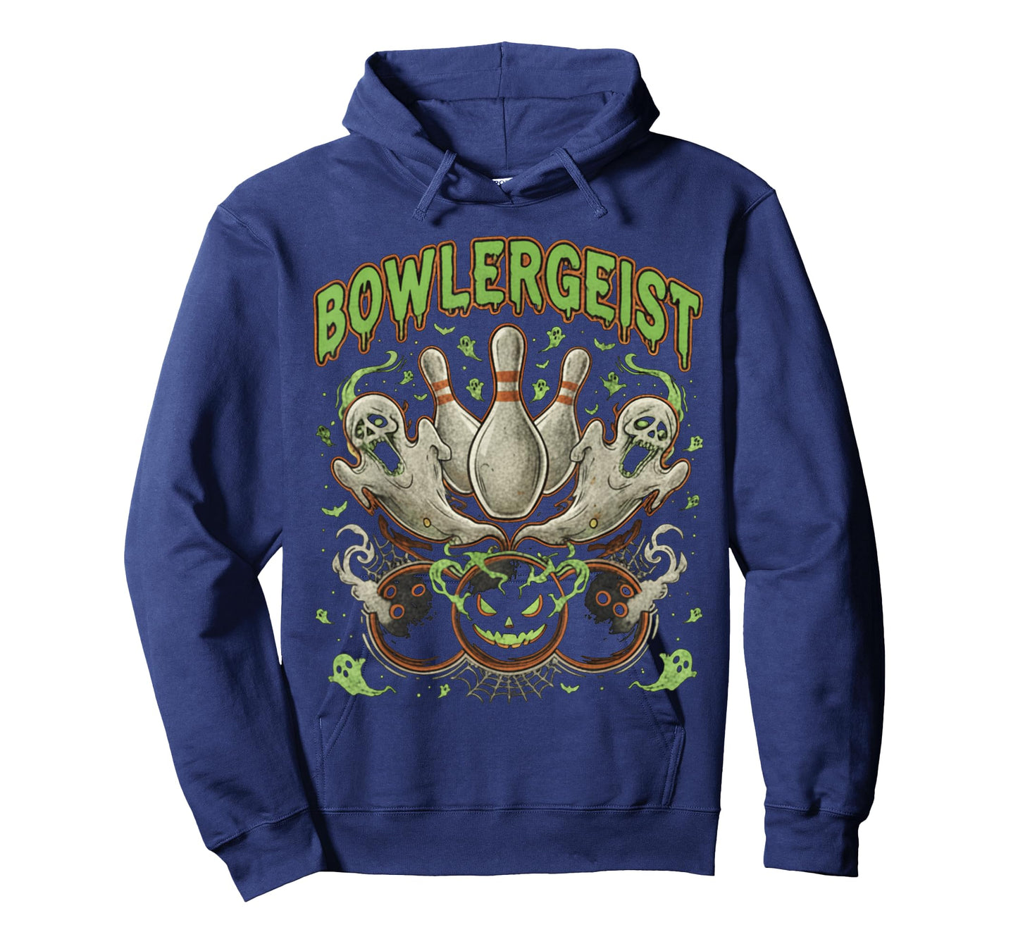Bowlergeist Funny Halloween Ten Pin T-Shirt
