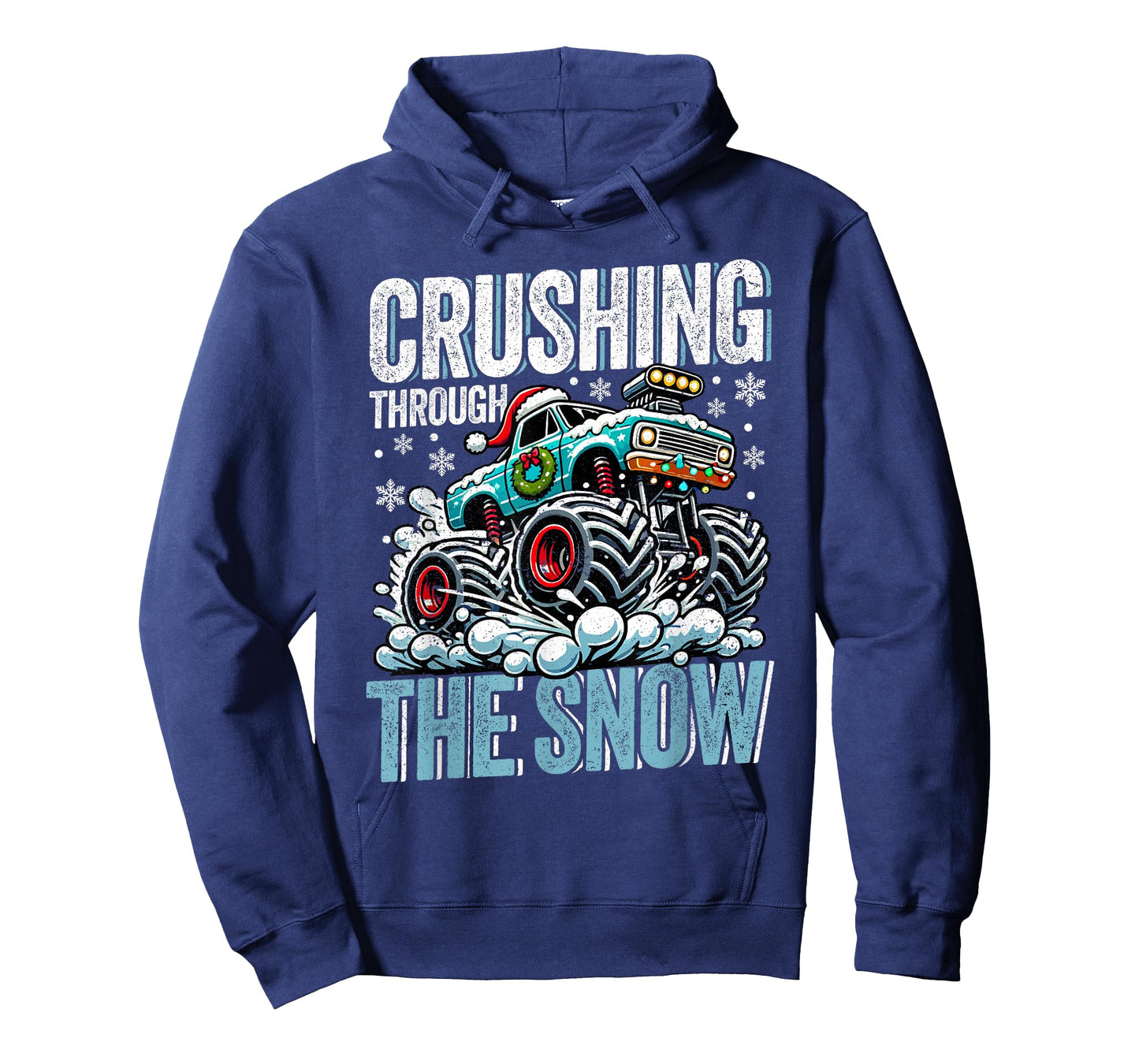 Monster truck christmas T-Shirt