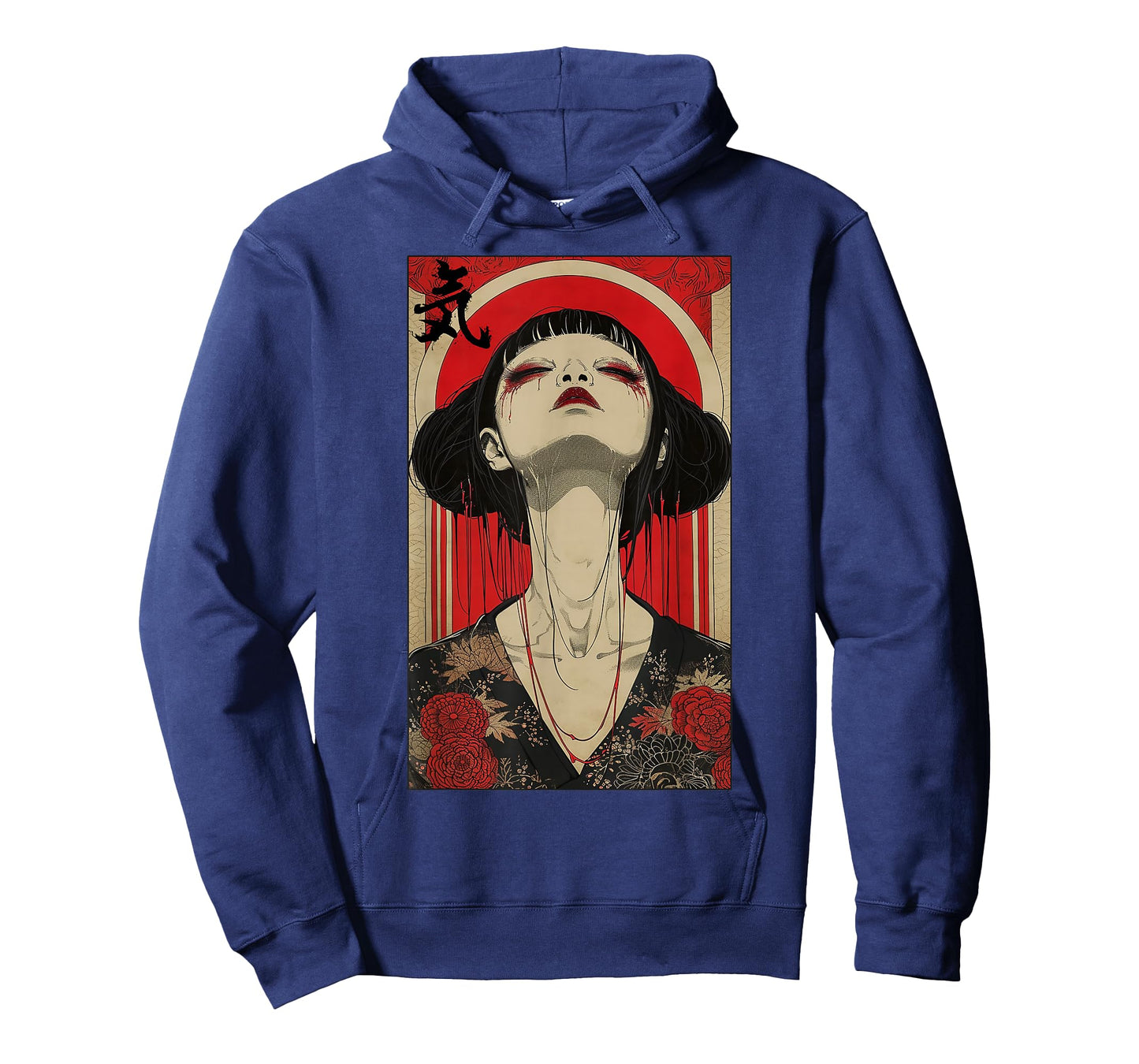 Japanese Geisha Woman Art Kanji Tokyo Japan Hanami Anime T-Shirt