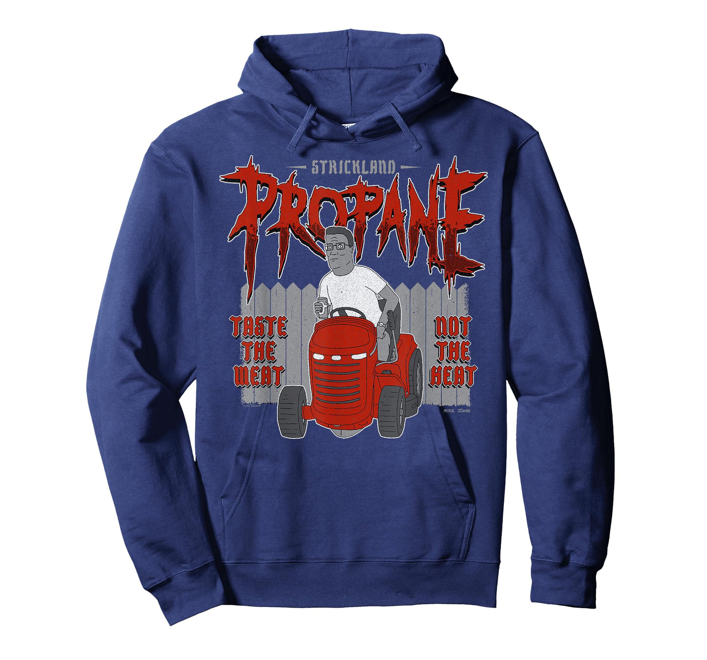 King of The Hill Heavy Metal Strickland Propane Hank Cartoon T-Shirt