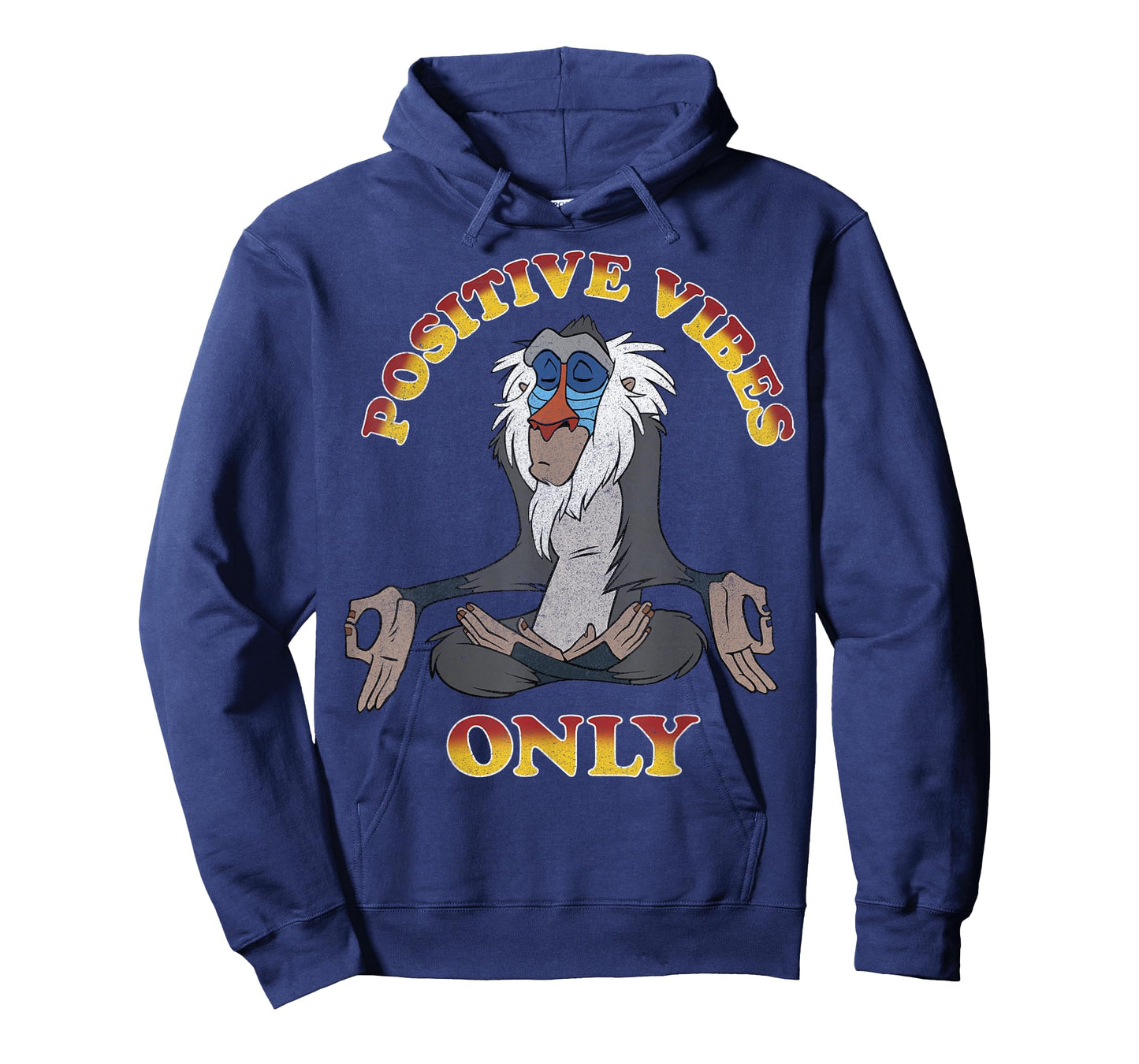 Disney The Lion King Rafiki Positive Vibes Meditation T-Shirt