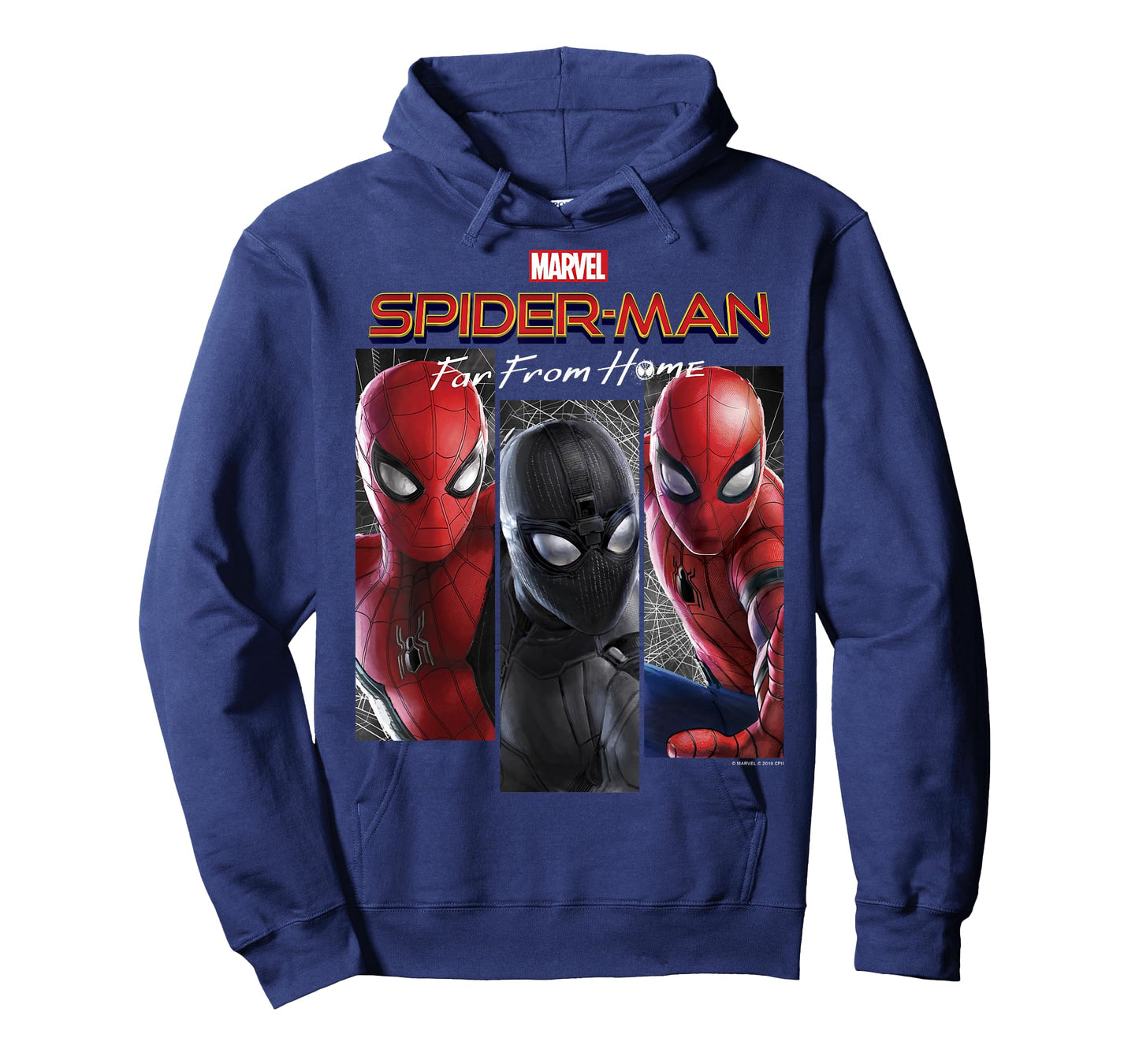 Marvel Spider-Man Far From Home Suit Panel Logo T-Shirt