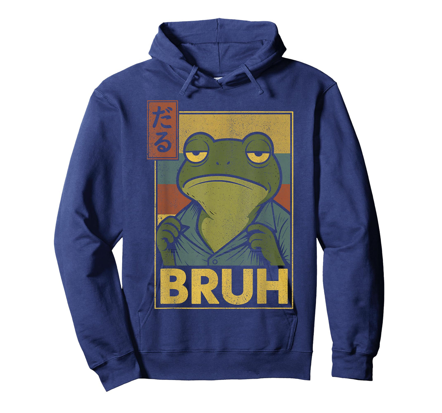 Funny Frog Bruh Teen Boys Girls Men Women Meme Japanese Anim T-Shirt