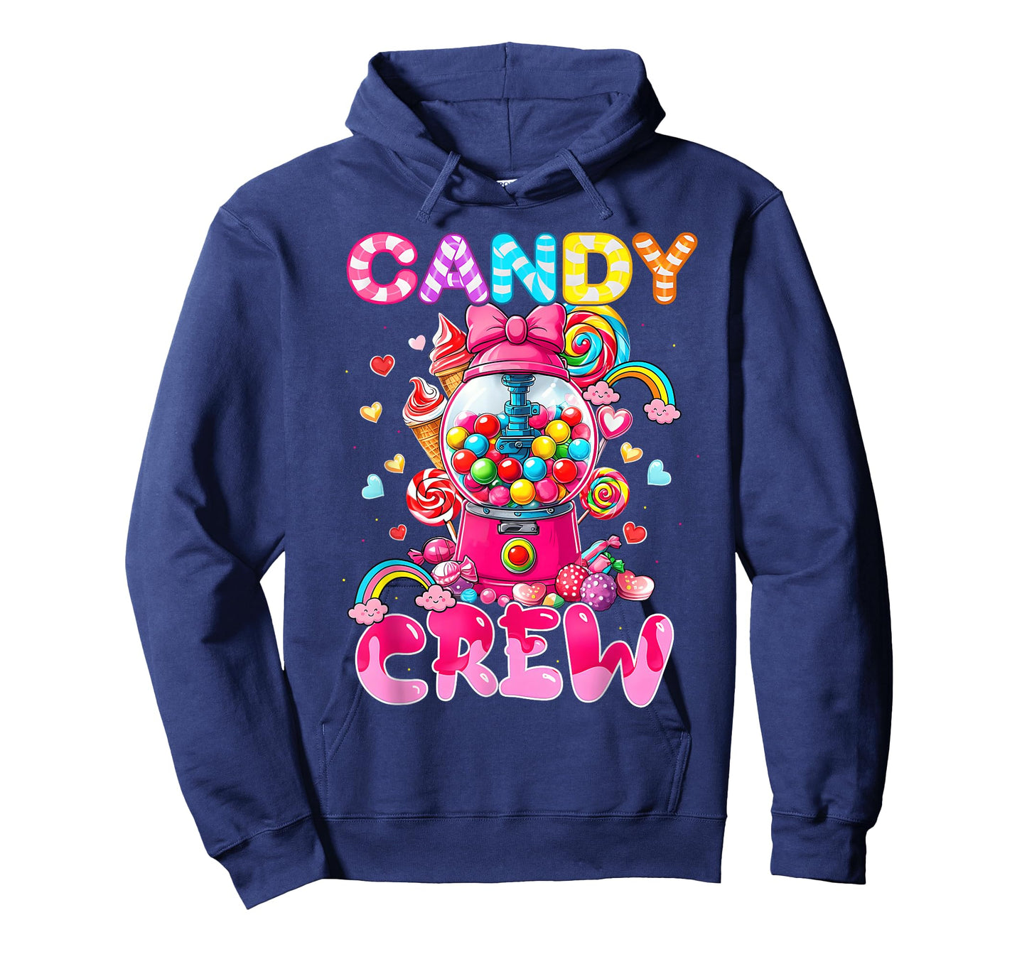 Candy Crew Squad Merry Christmas Boy Girl Kid Matching Xmas T-Shirt