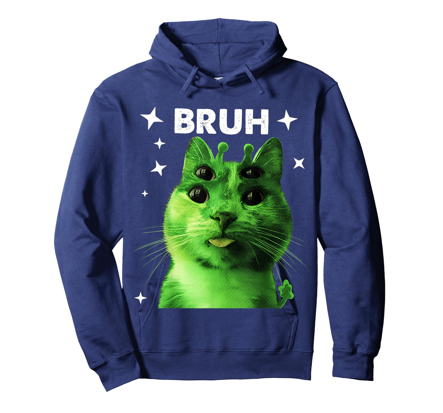 Cat Alien Y2K Cat Meme Funny UFO Kitty Gifts for Men Women T-Shirt