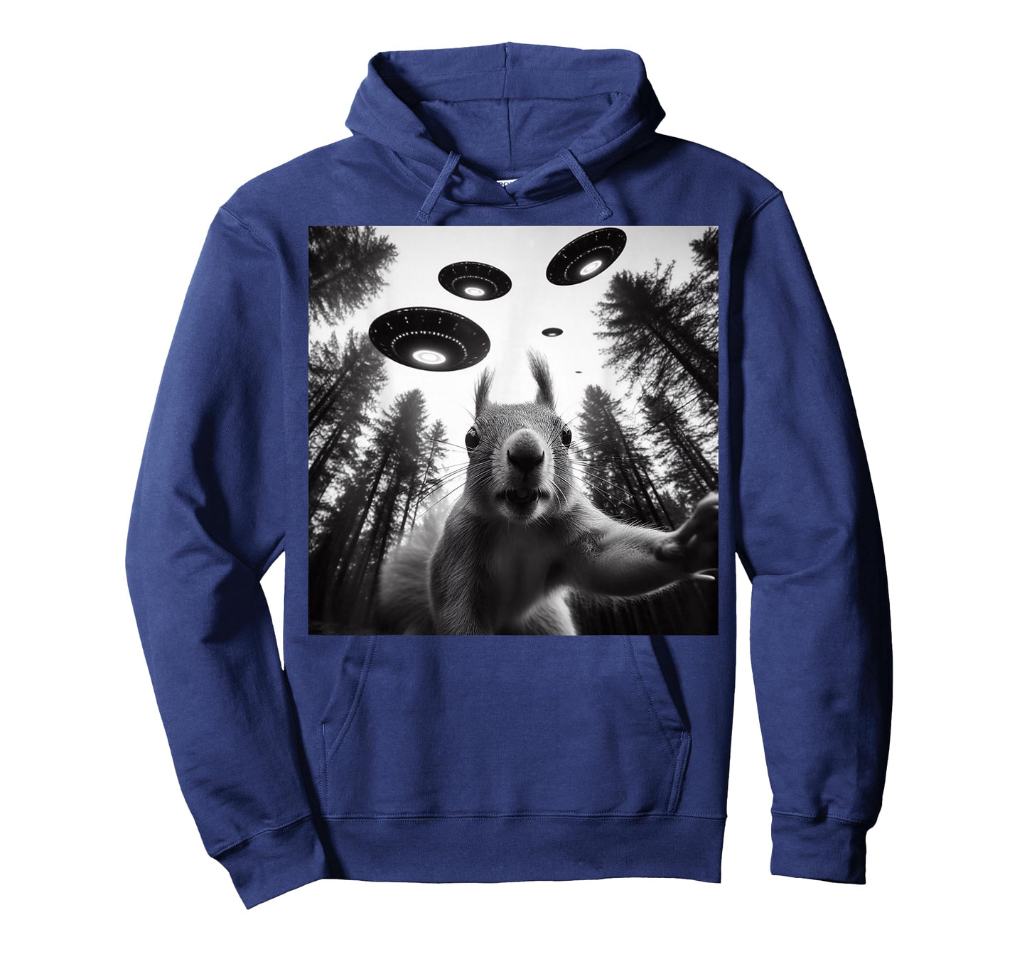 Squirrel Selfie With Alien UFO Funny Gifts For Men Women Kid T-Shirt