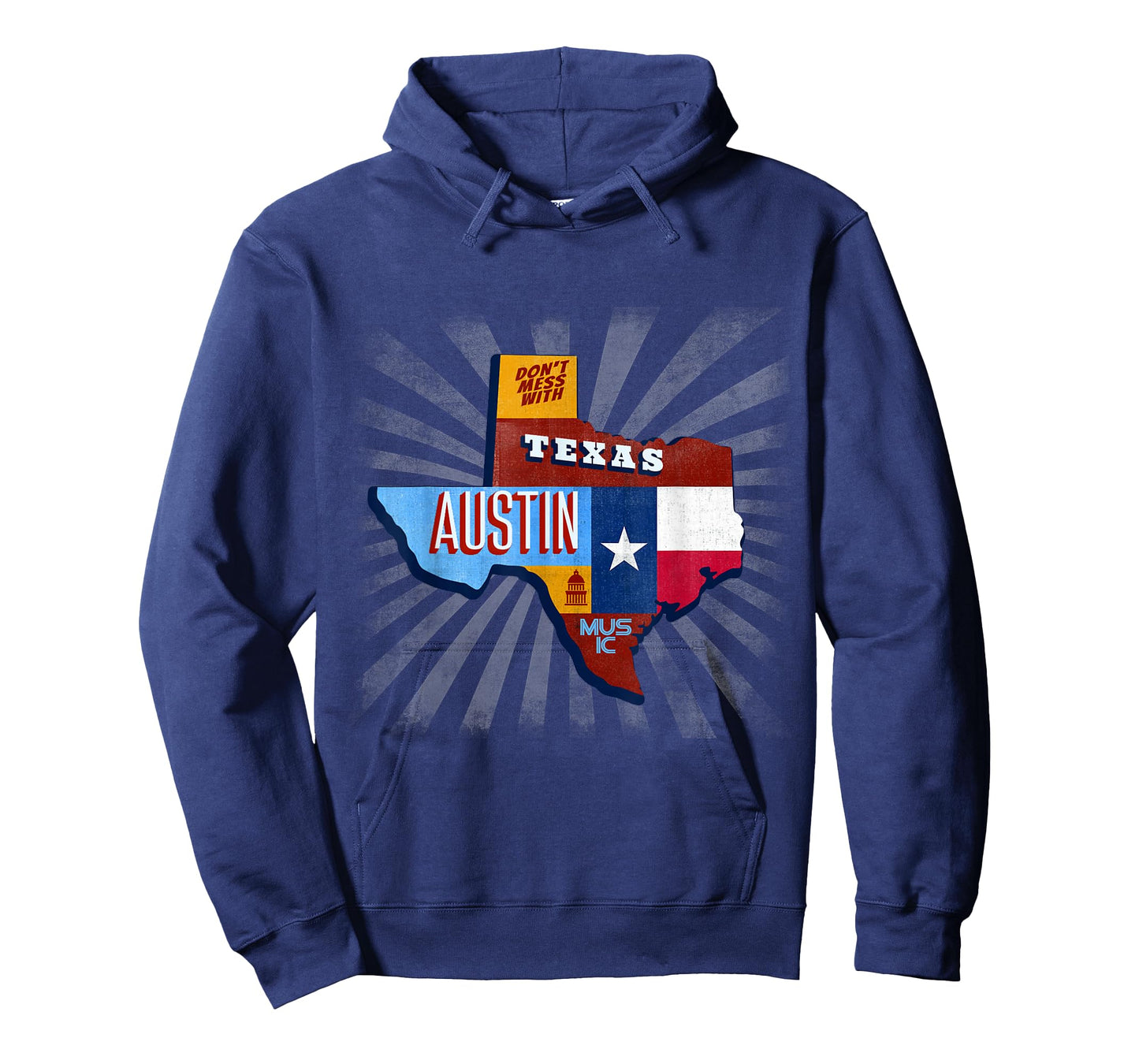Texas Funny Music Festival Don't Mess with Austin T-Shirt