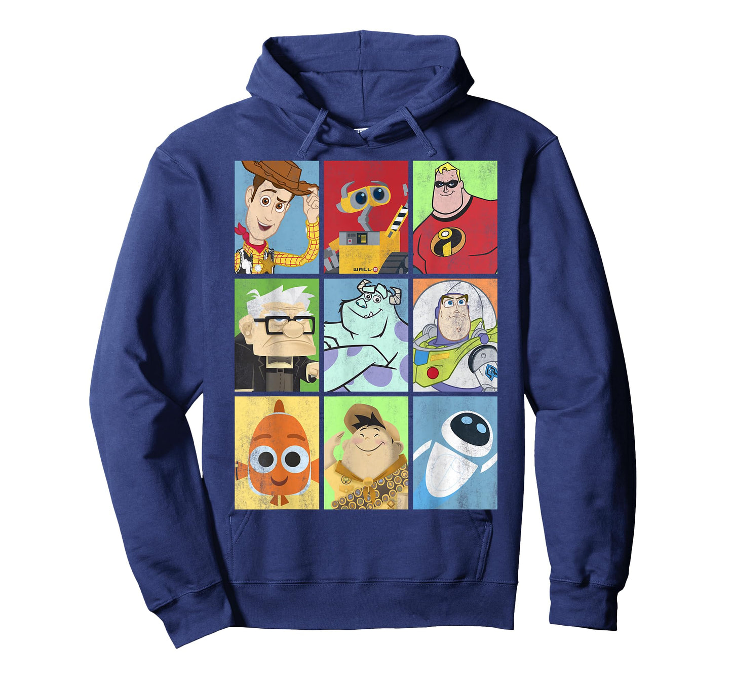 Disney Pixar Collection Iconic Characters Box Up Vintage T-Shirt