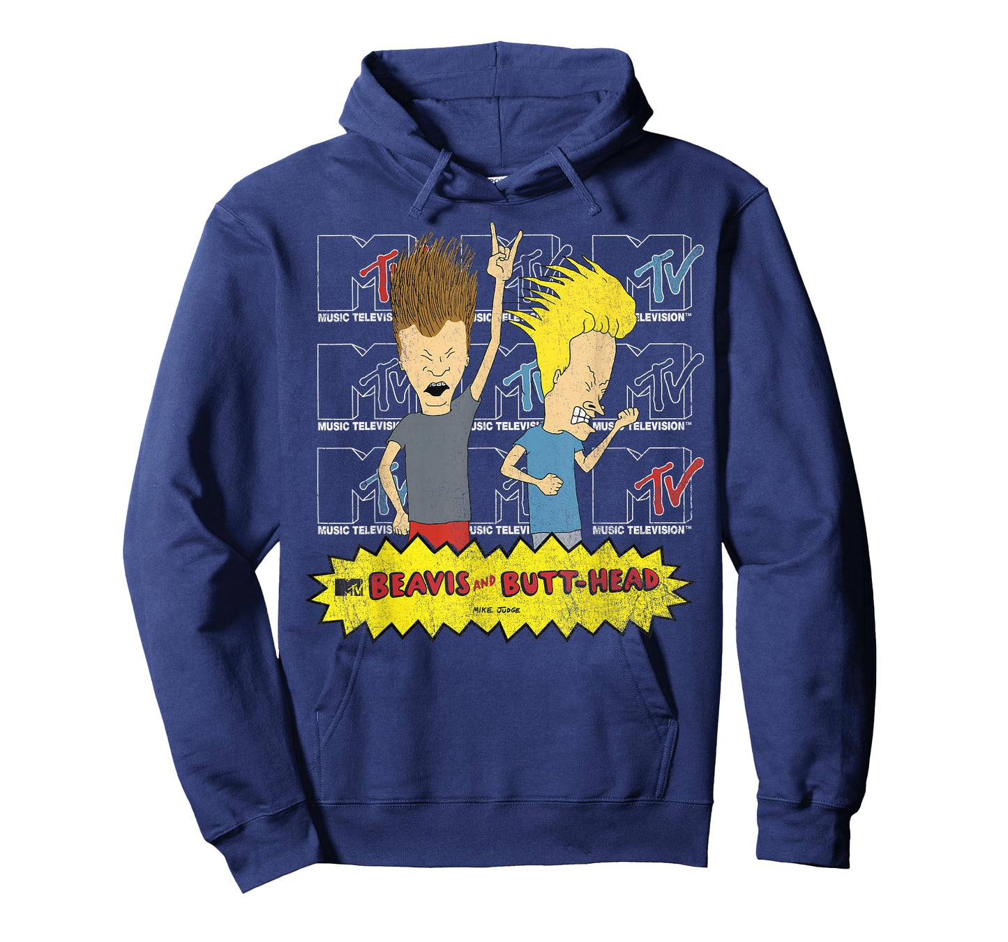 MTV Beavis and Butt-Head Rock Out Logos T-Shirt