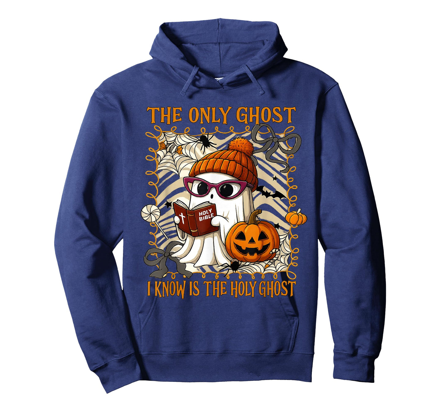 The Only Ghost I Know Is The Holy Ghost Halloween Christian T-Shirt