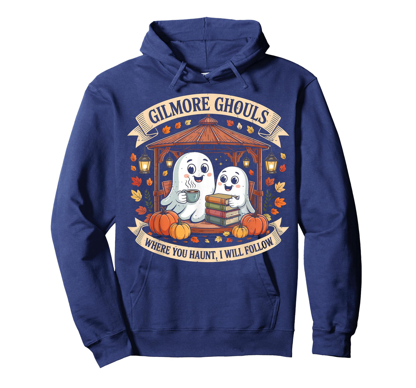 Gilmore Ghouls Where You Haunt I Will Follow Halloween Ghost T-Shirt