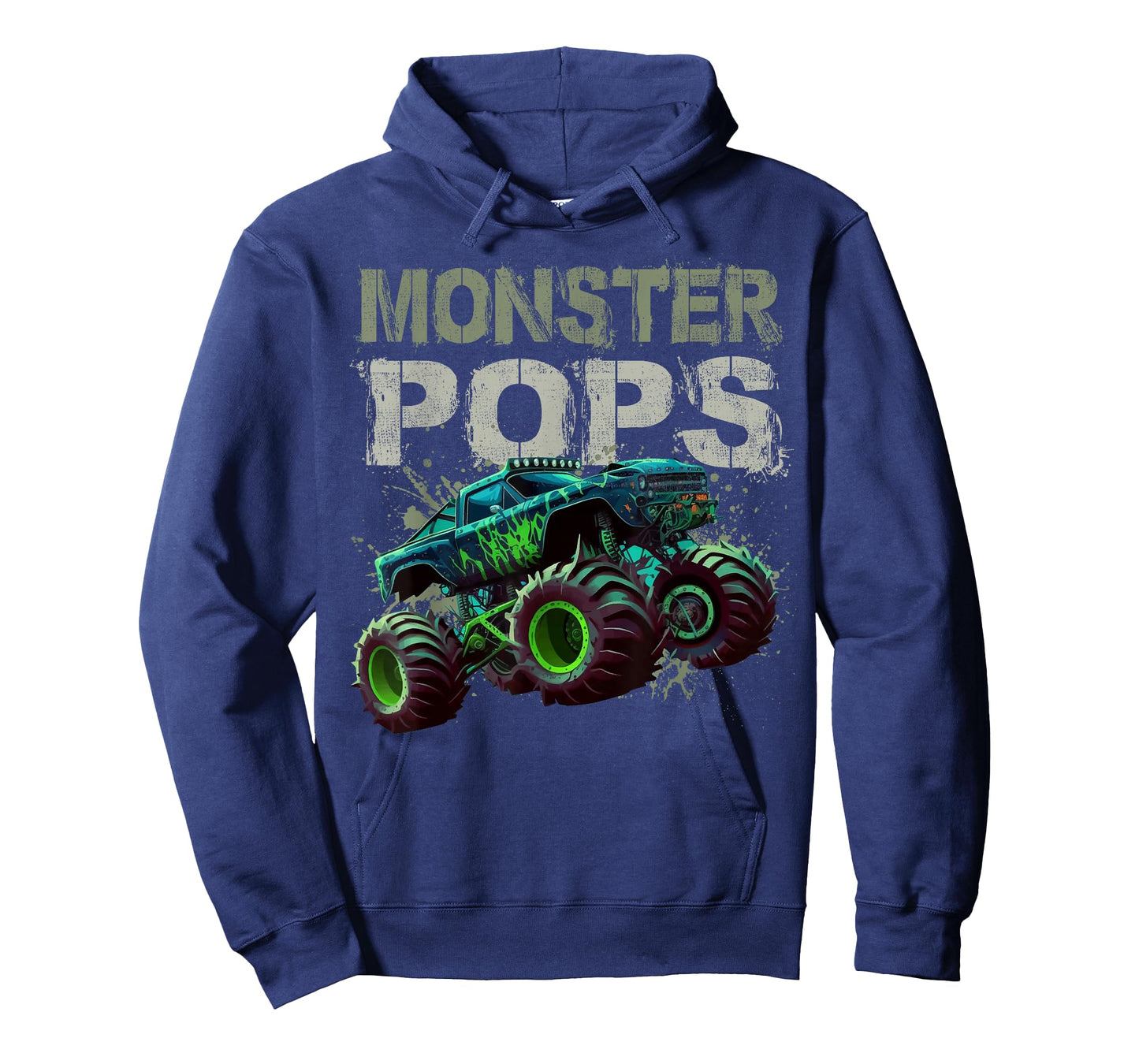 Monster Truck Pops Family Matching Monster Truck Lovers T-Shirt