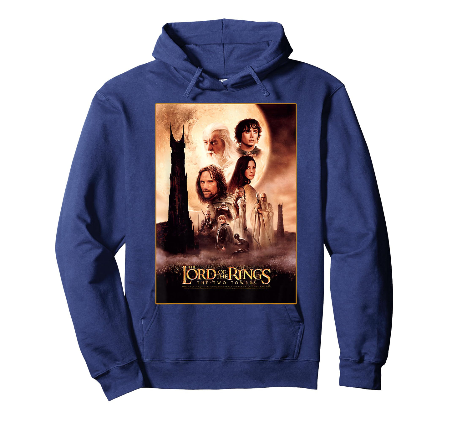 Lord Of The Rings Group Two Towers Poster T-Shirt