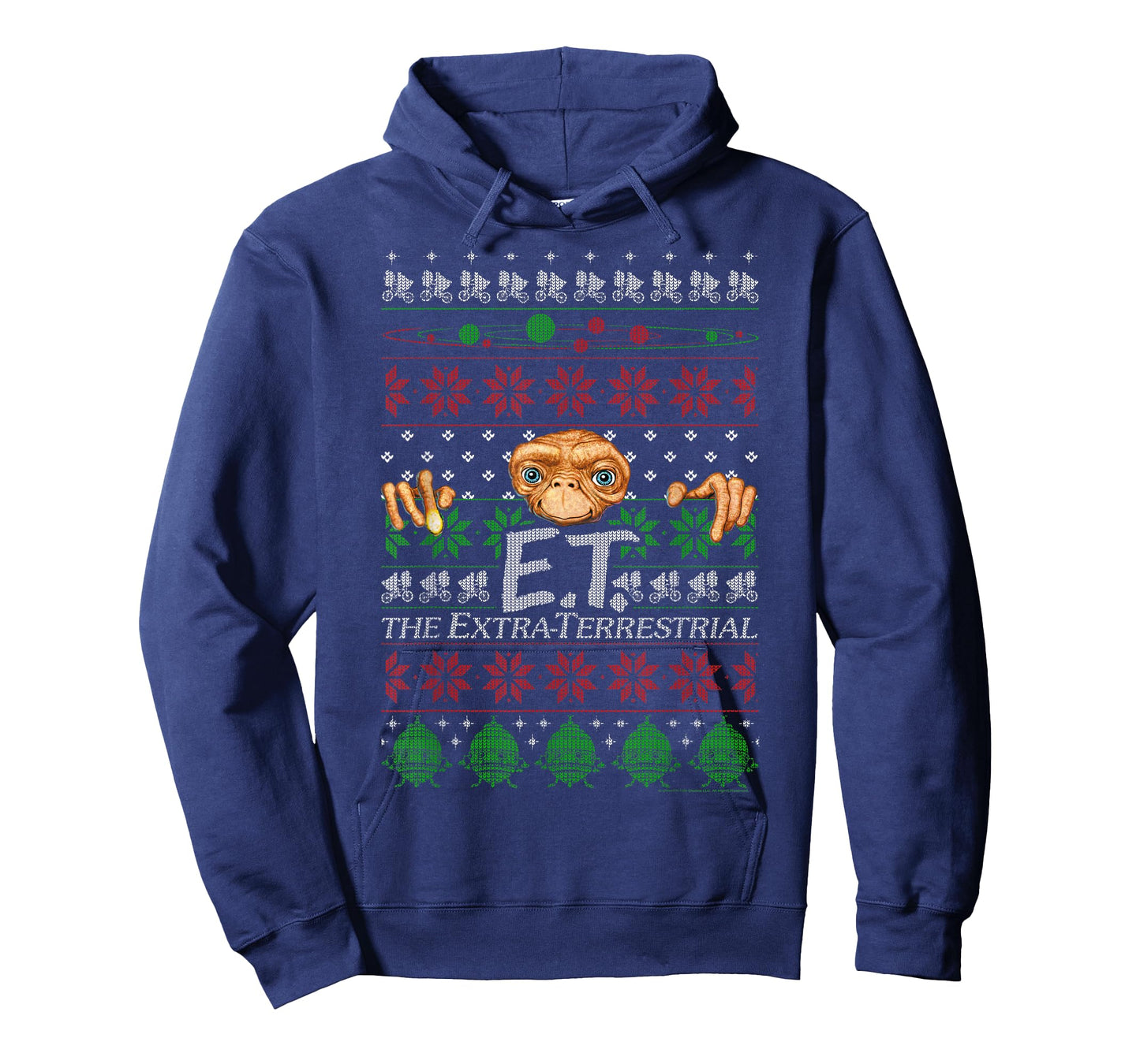 E.T. The Extraterrestrial Ugly Christmas Sweater T-Shirt