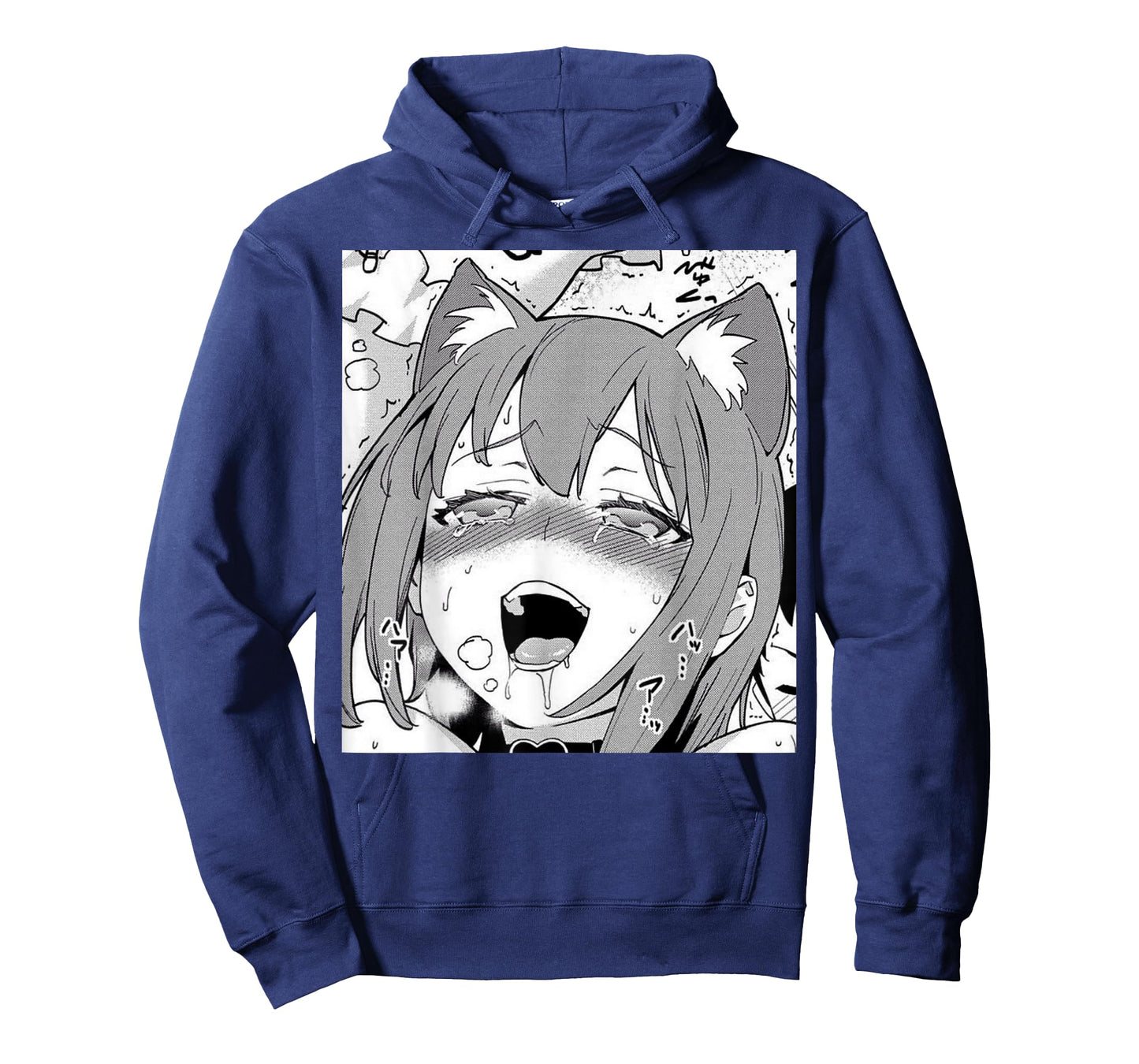 Neko/Cat Ahegao Girl Anime Otaku Weeb Love T-shirt T-Shirt