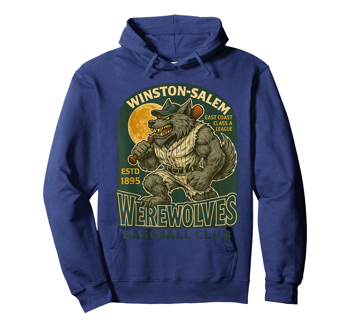 Winston-Salem Werewolves Minor League Baseball Club T-Shirt