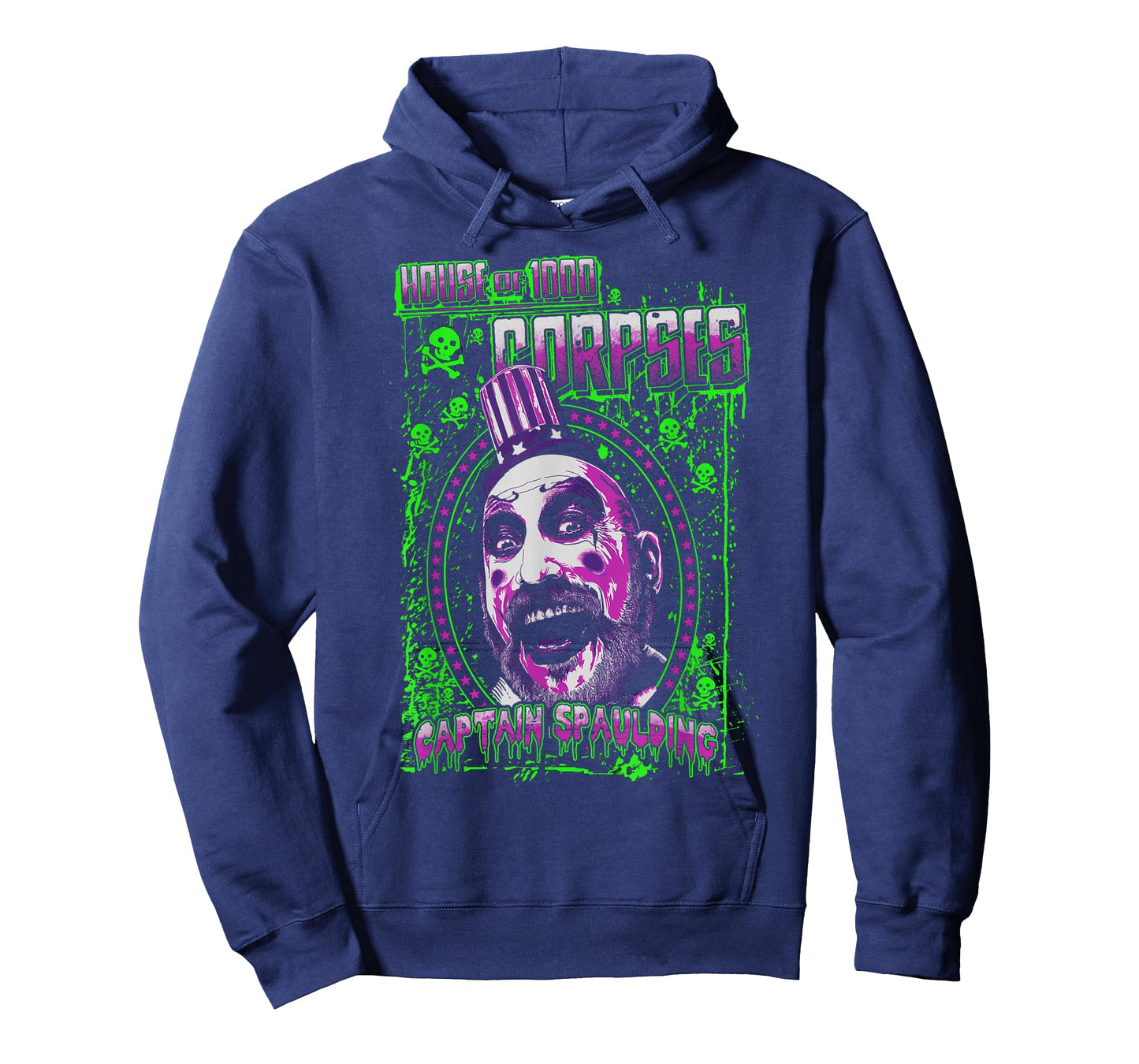 Rob Zombie โ Captain Spaulding Green Splatter T-Shirt