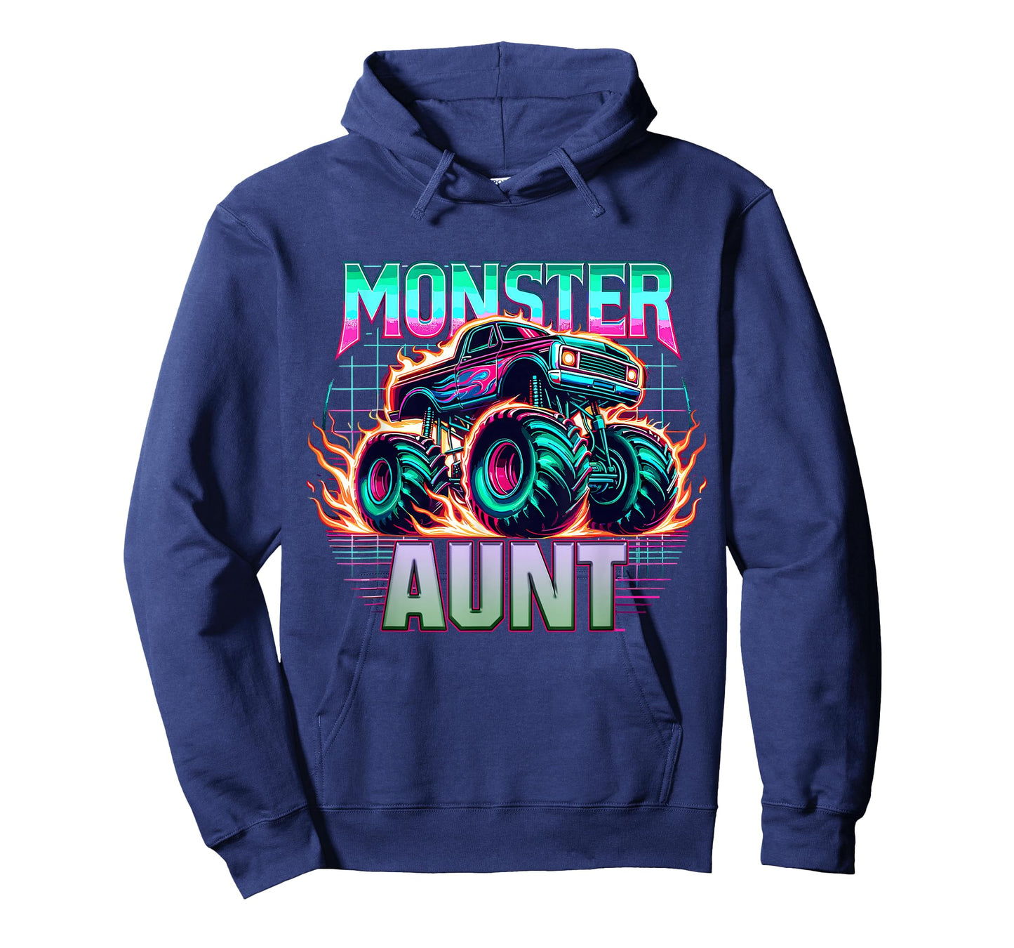 Monster Truck Aunt Monster Truck Are My Jam Truck Lovers T-Shirt