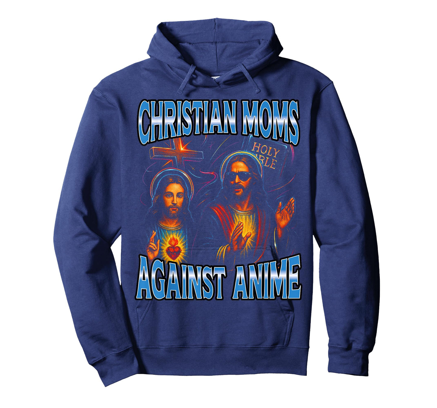 Christian Moms Against Anime Funny Anime Meme Women Men T-Shirt