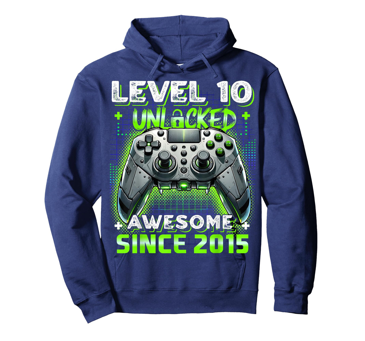 10th Birthday Boy Level 10 Gamer 10 Year Video Game Party T-Shirt