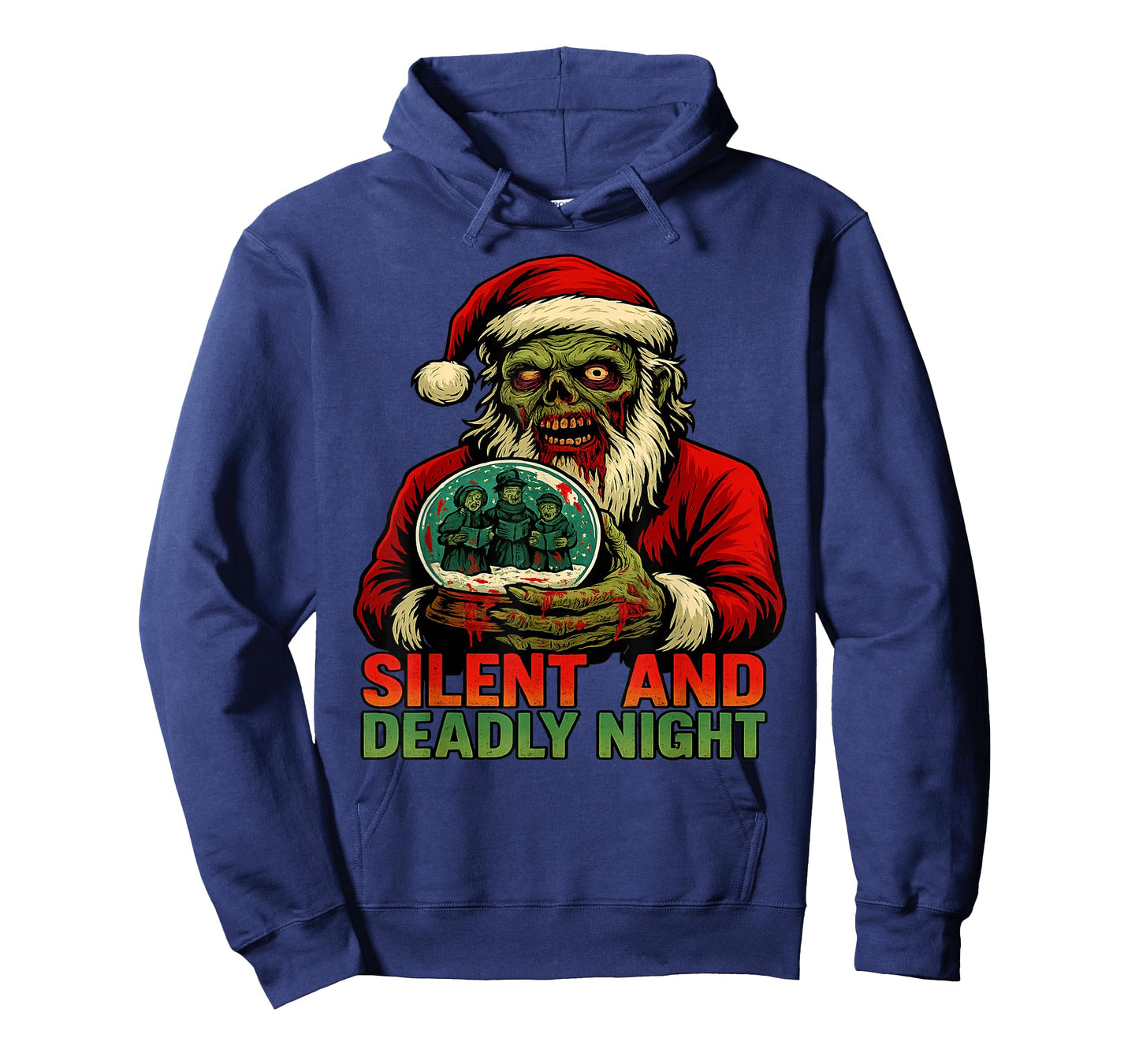Zombie Santa Claus Dark Silent Deadly Night Christmas T-Shirt