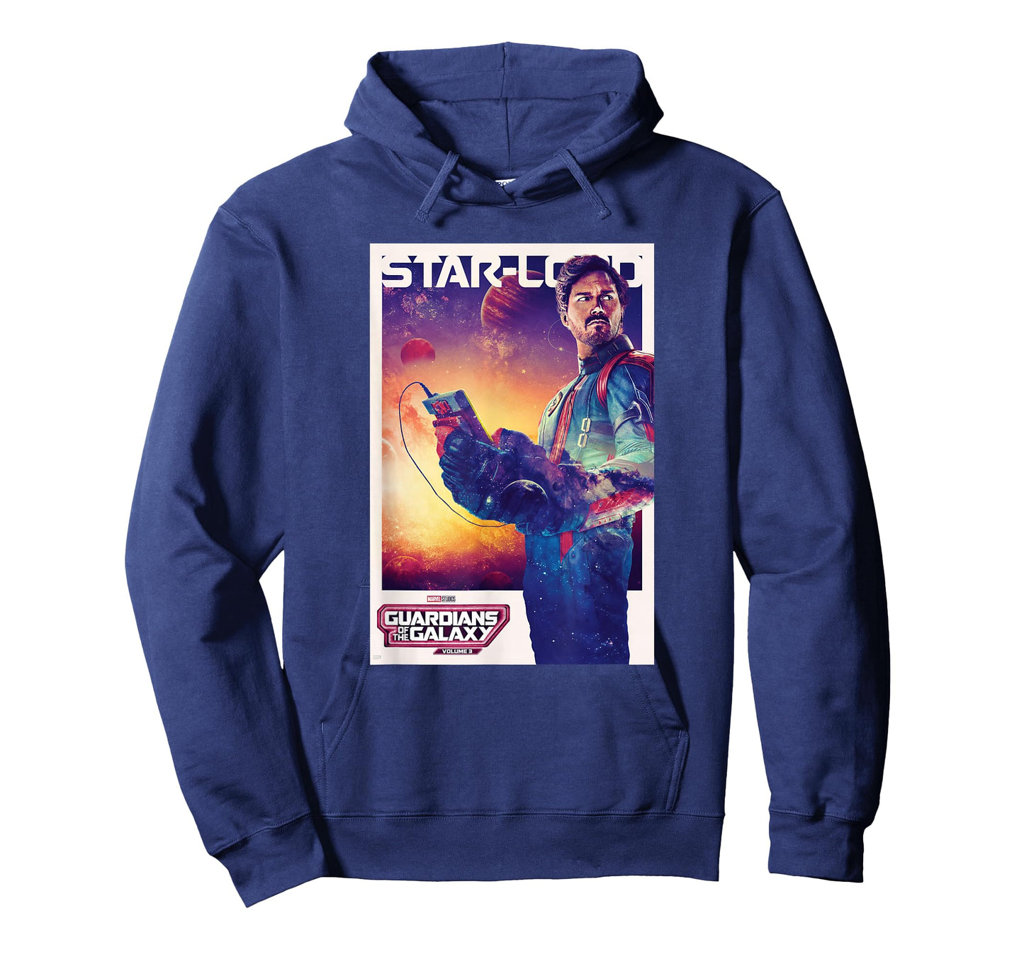 Marvel Guardians of The Galaxy Volume 3 Star-Lord Poster T-Shirt