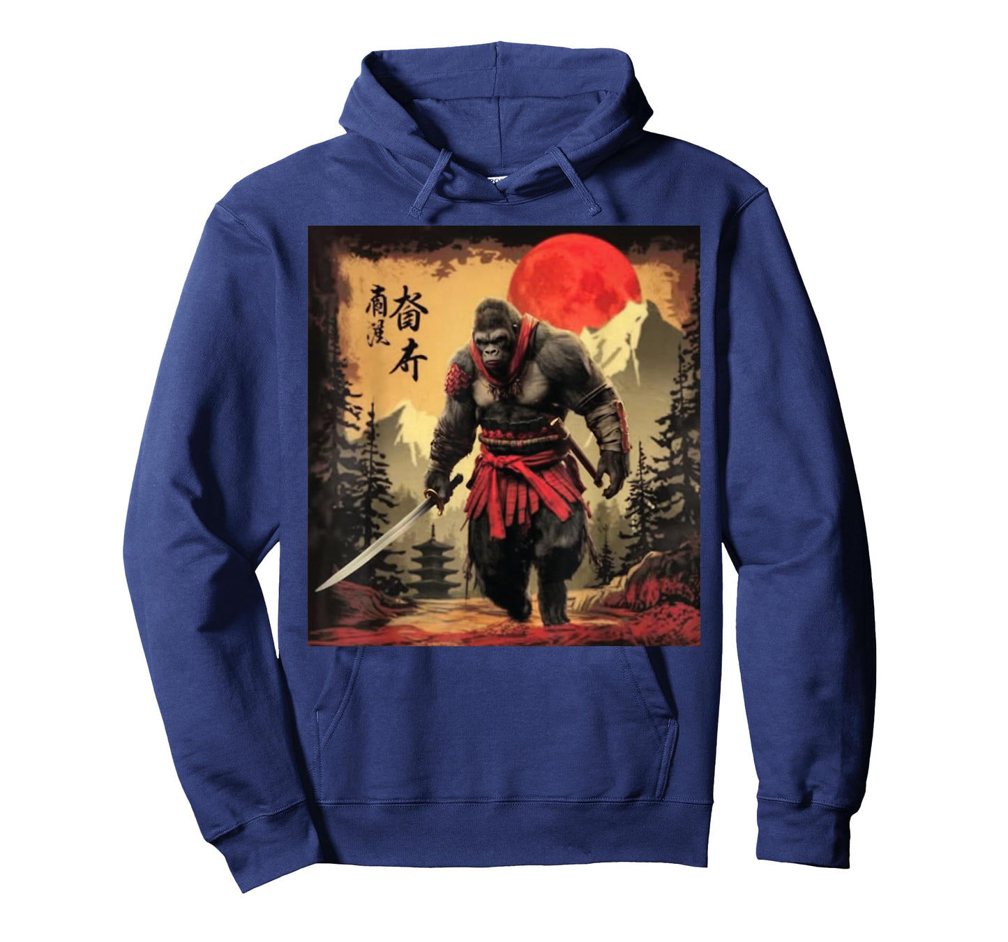 Samurai Gorilla Warrior Japan Art Samurai Japanese Armor T-Shirt