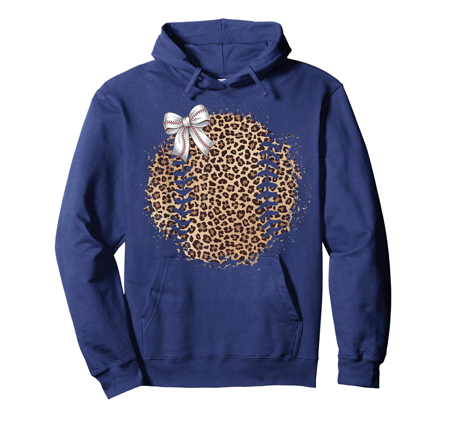 Baseball Mom Leopard Coquette Bow Baseball Mama Game Day T-Shirt