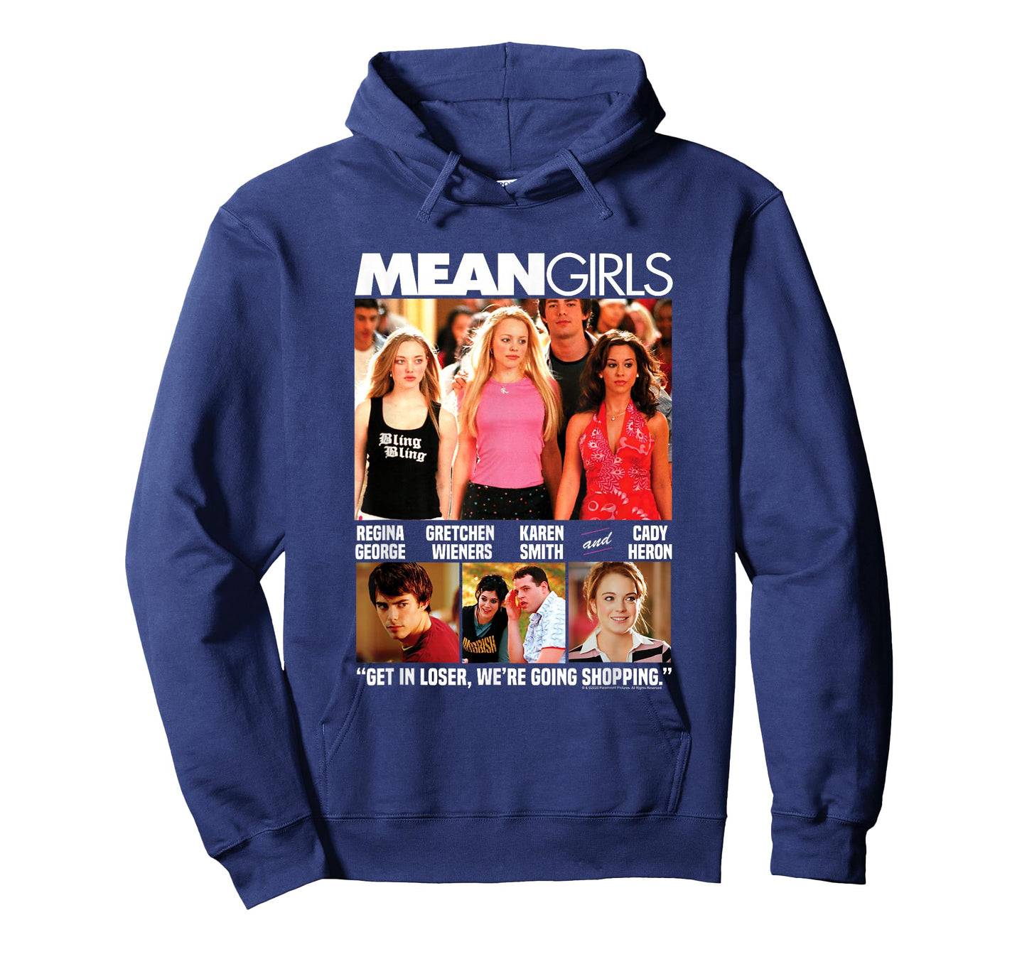 Mean Girls Movie Poster Photo Collage Y2K Movie T-Shirt