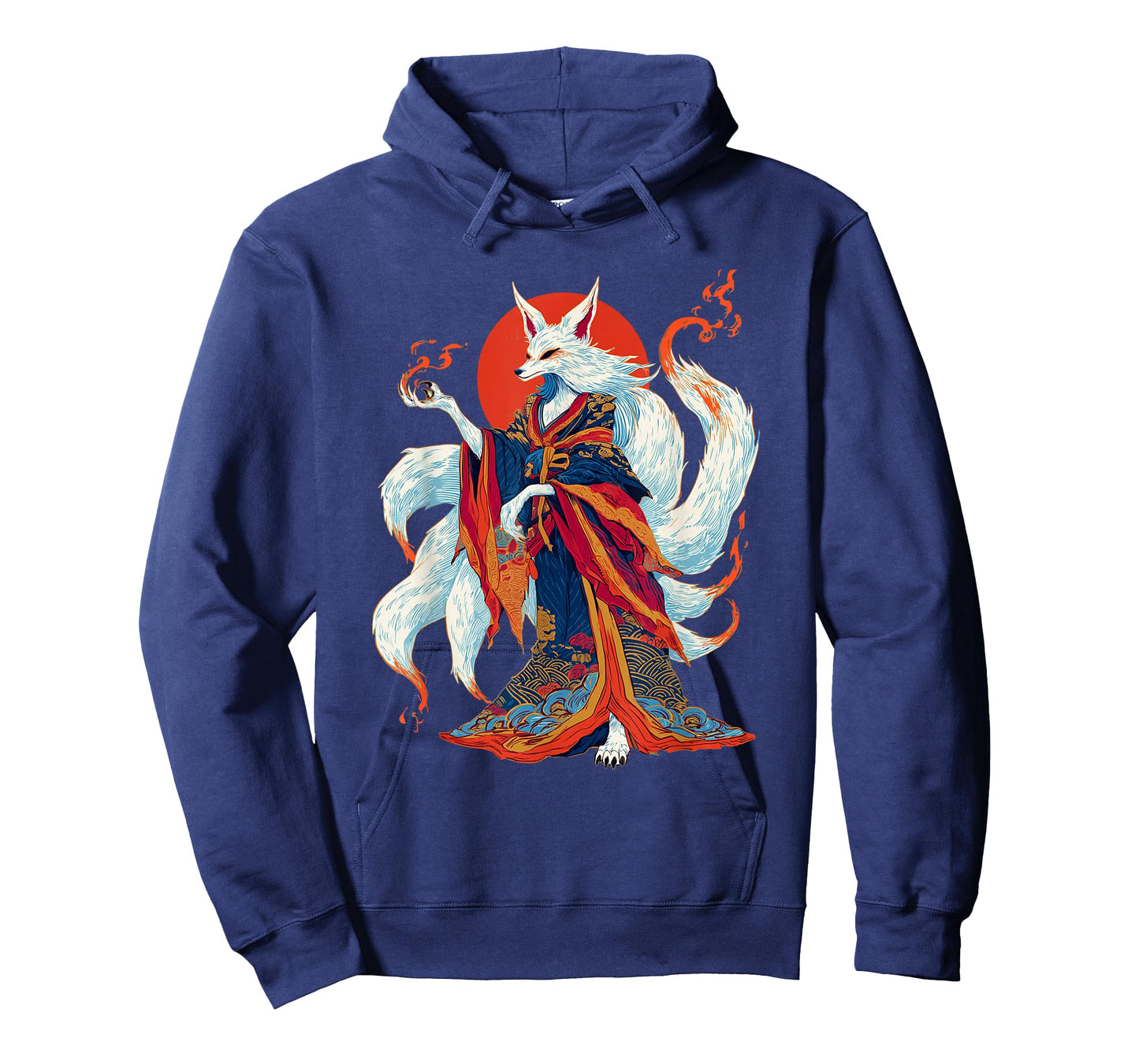 Anime Vintage Kitsune Spirit Yokai Japanese Demon T-Shirt