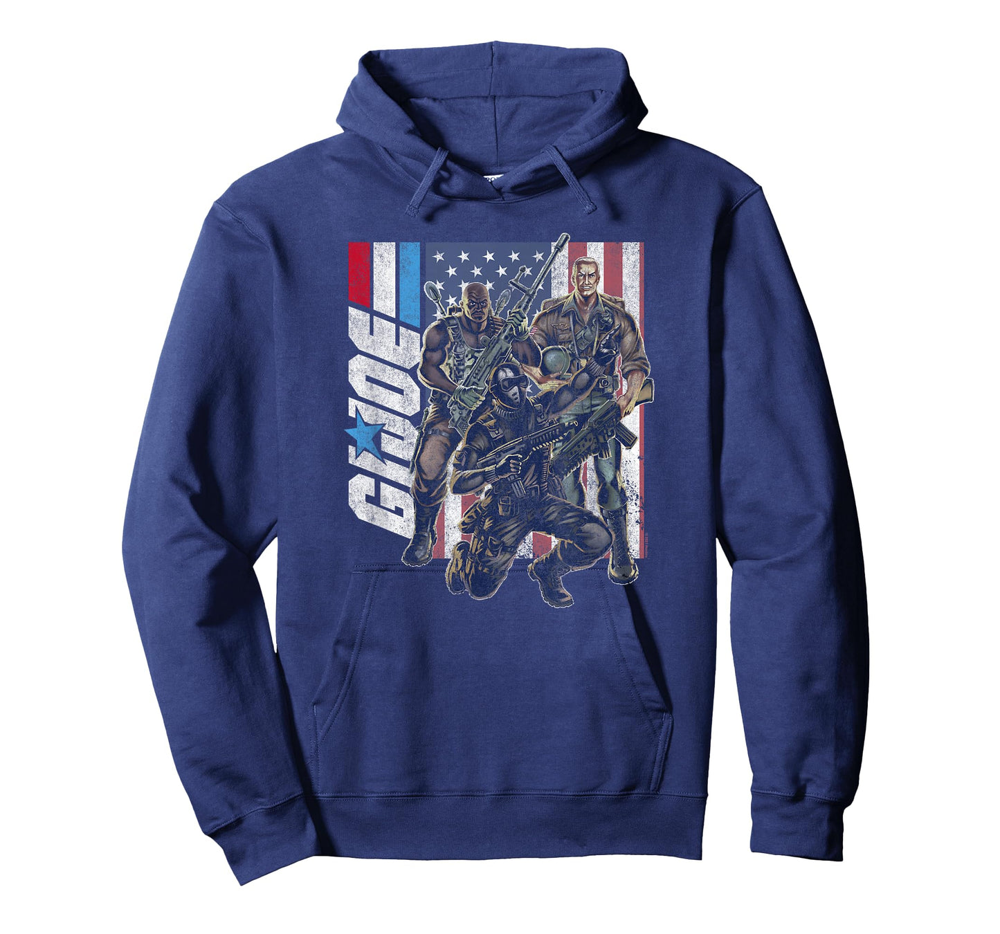 G.I. Joe Group Shot Fourth of July Trio of Patriots T-Shirt