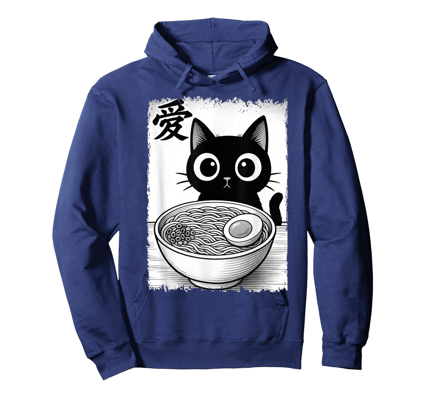 Kawaii Black Cat Ramen Shirt Men Women Kids Teen Otaku Anime T-Shirt