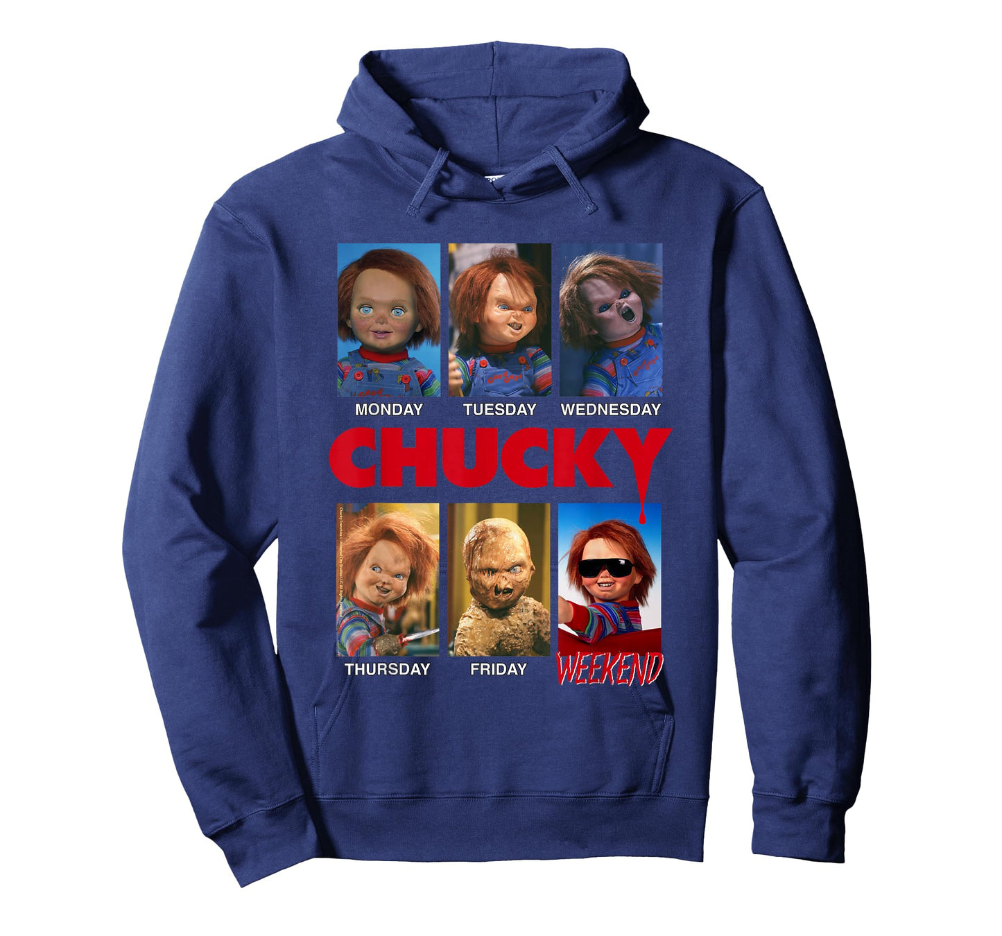 Chucky Days of The Week Moods T-Shirt