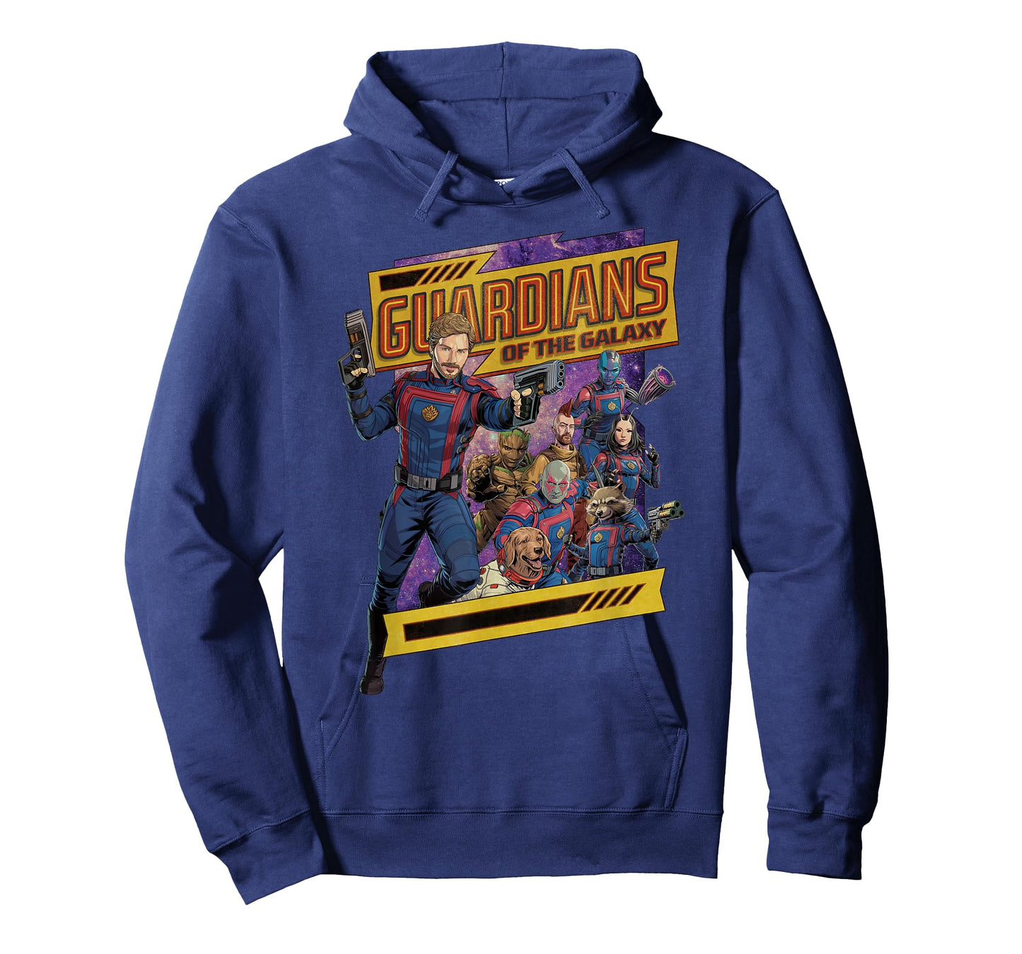 Marvel Guardians of The Galaxy Volume 3 Comic Style and Logo T-Shirt