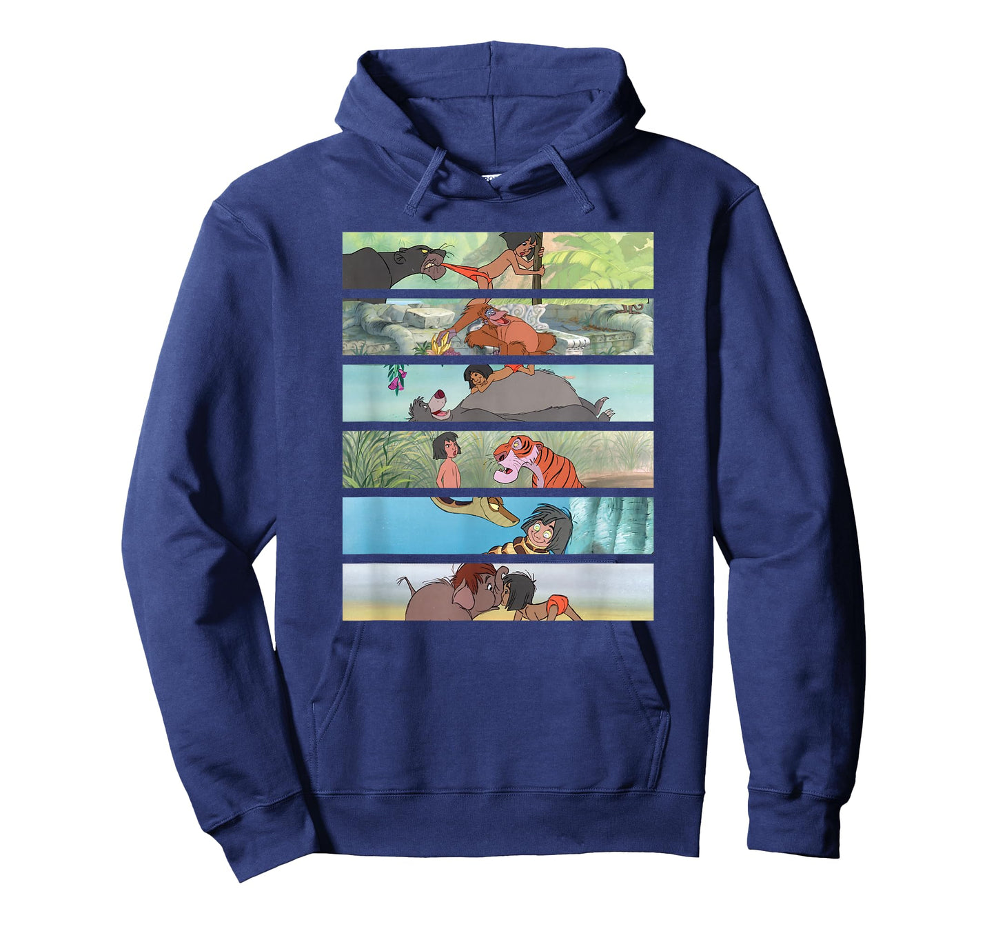 Disney The Jungle Book Favorite Scenes Panel Stack T-Shirt