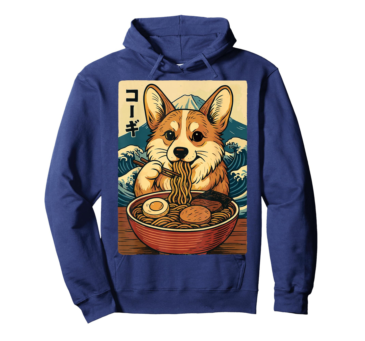 Corgi Eating Ramen T-Shirt