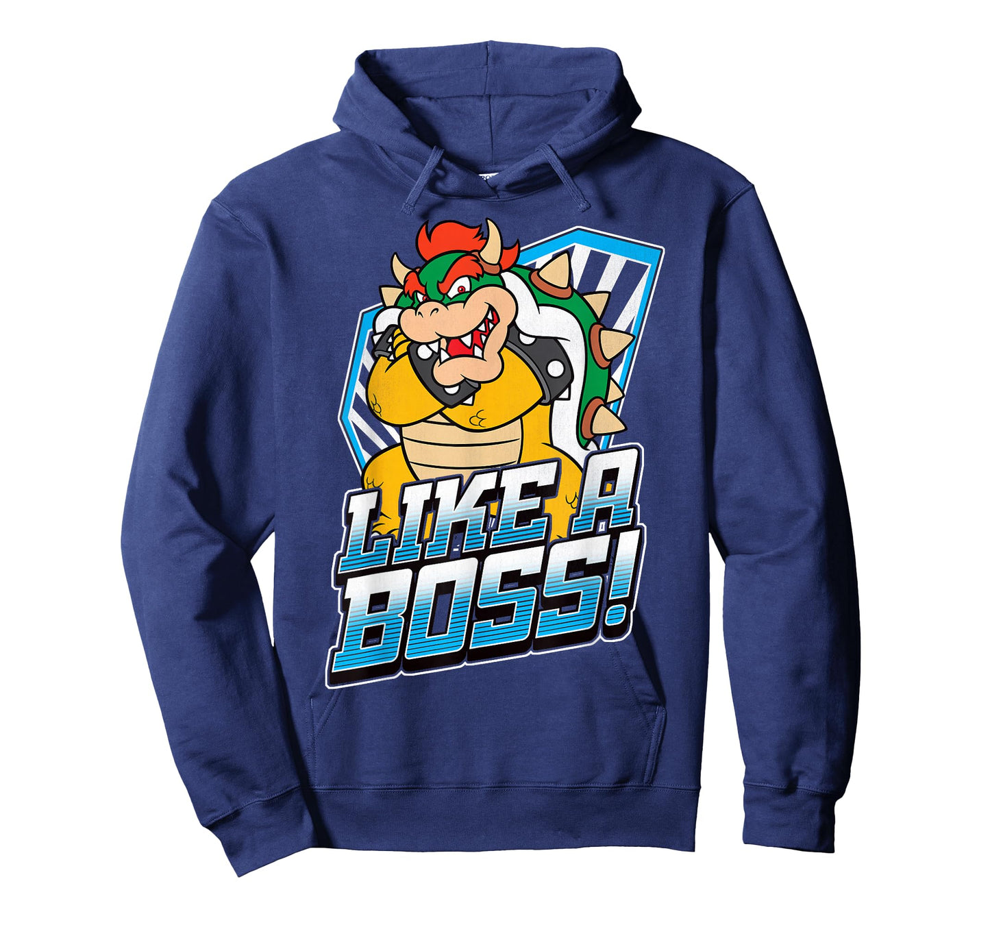 Nintendo Super Mario Bowser Like A Boss Bold Graphic T-Shirt T-Shirt