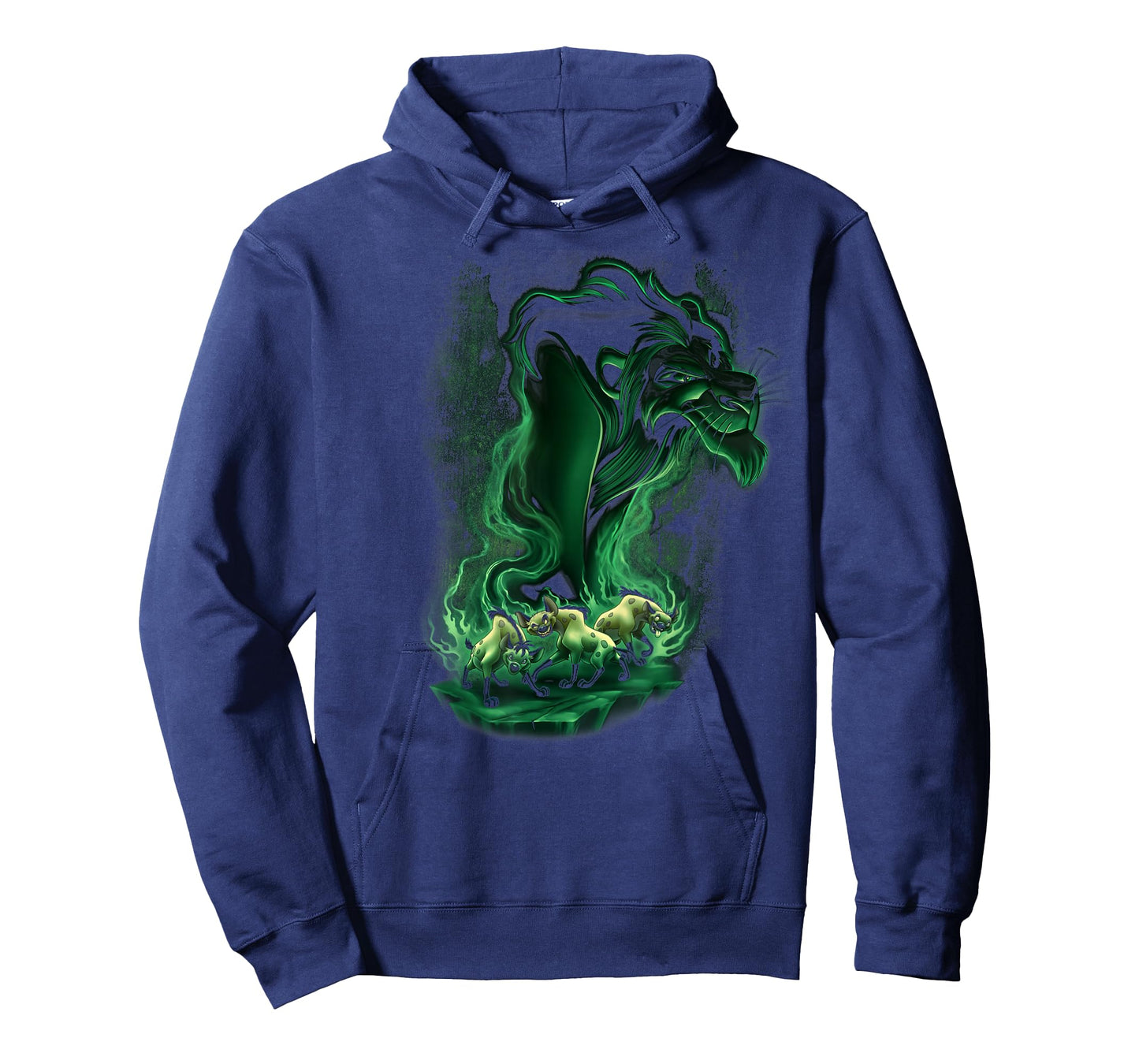 Disney The Lion King Scar & Hyenas Green Smokey Portrait T-Shirt