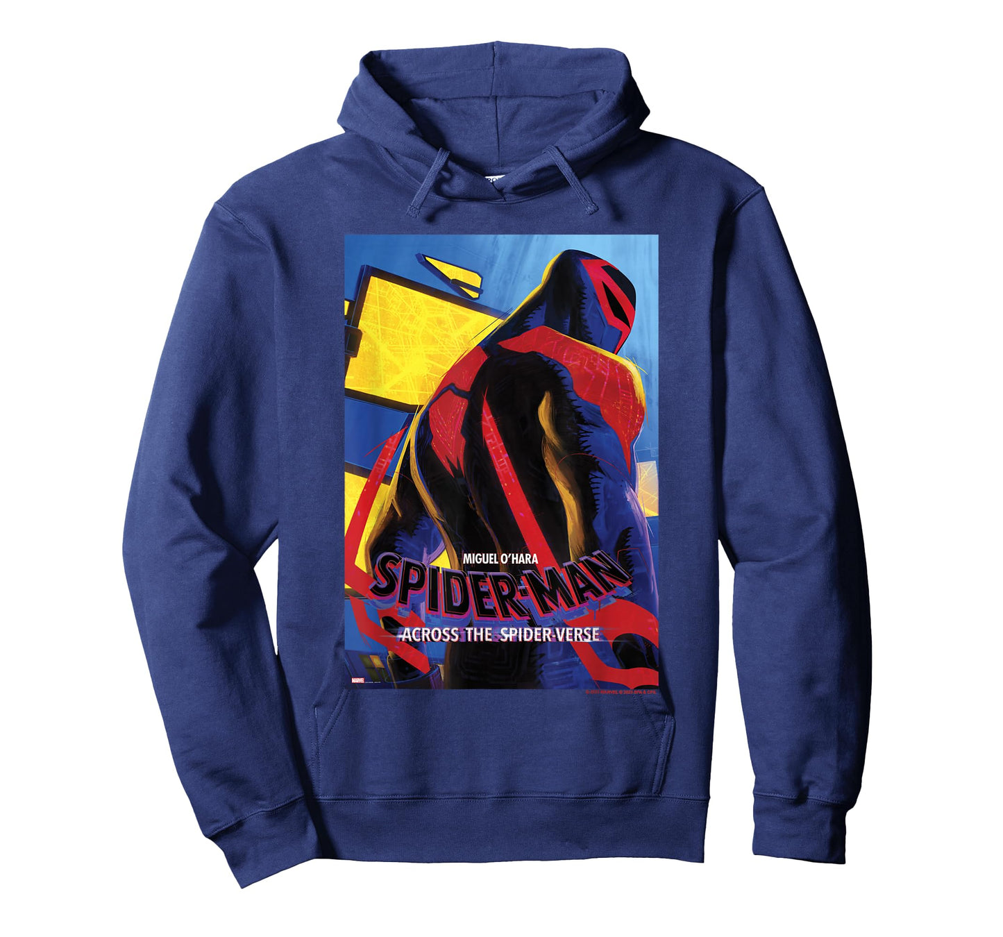 Marvel Spider-Man Across The Spider-Verse Part 1 Miguel Back T-Shirt