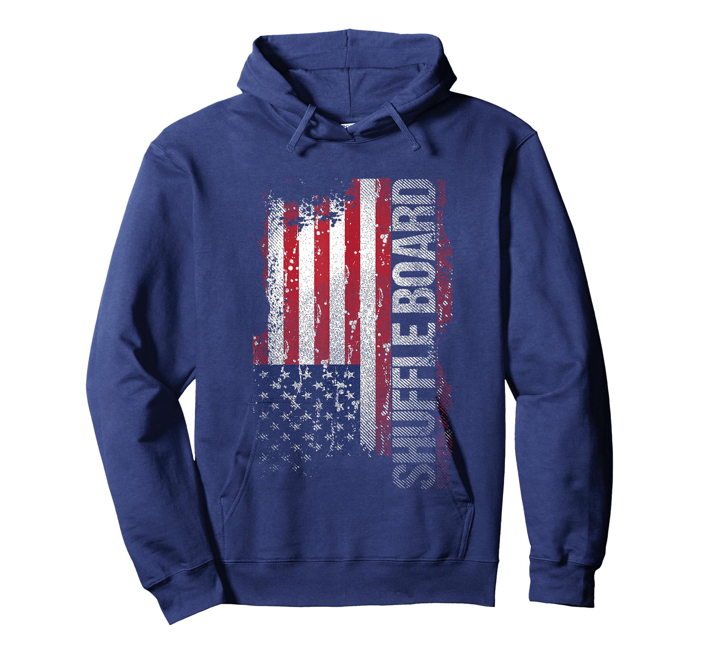 USA Flag Shuffleboard T-Shirt T-Shirt