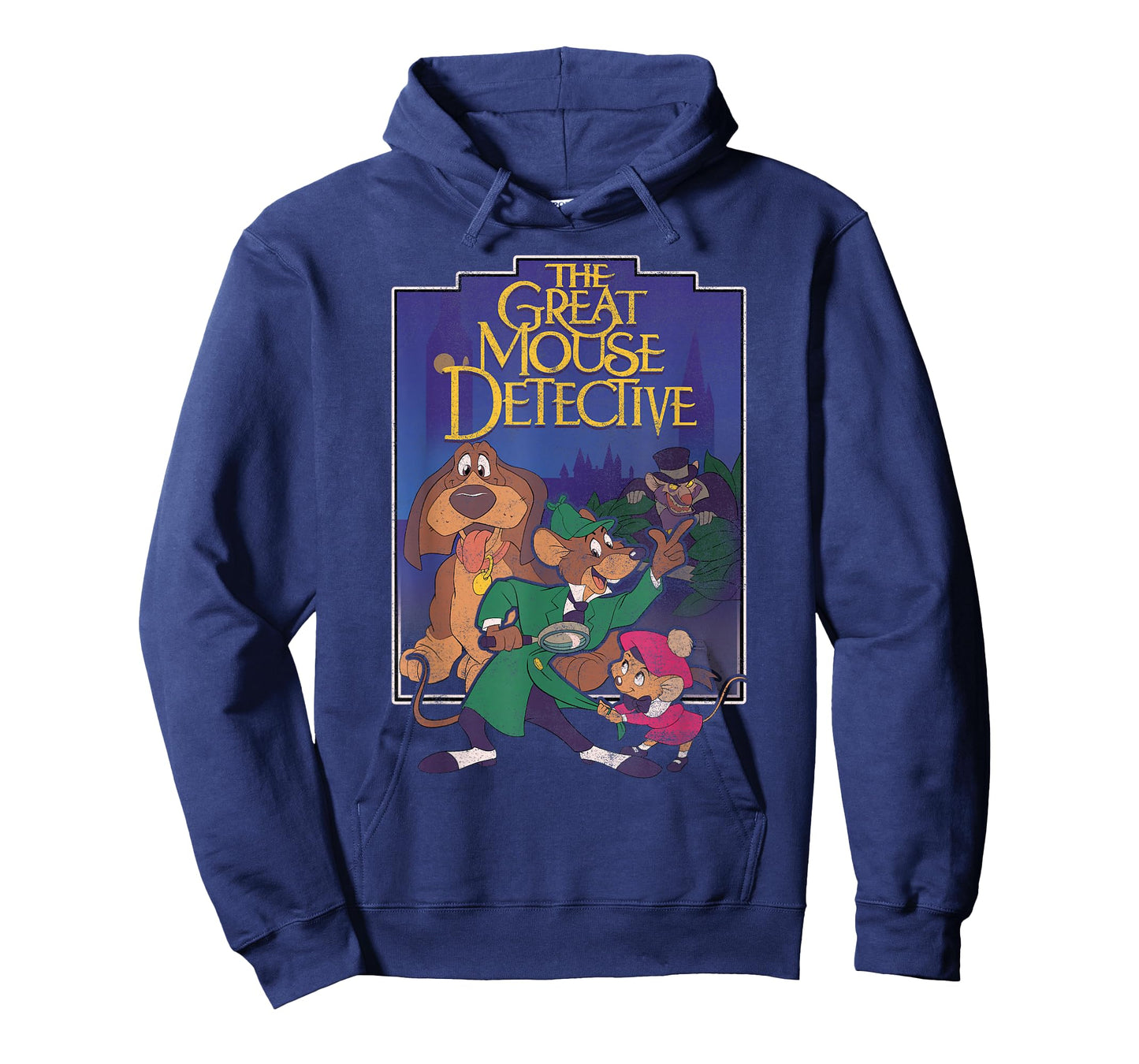 Disney The Great Mouse Detective Group Shot Classic Portrait T-Shirt
