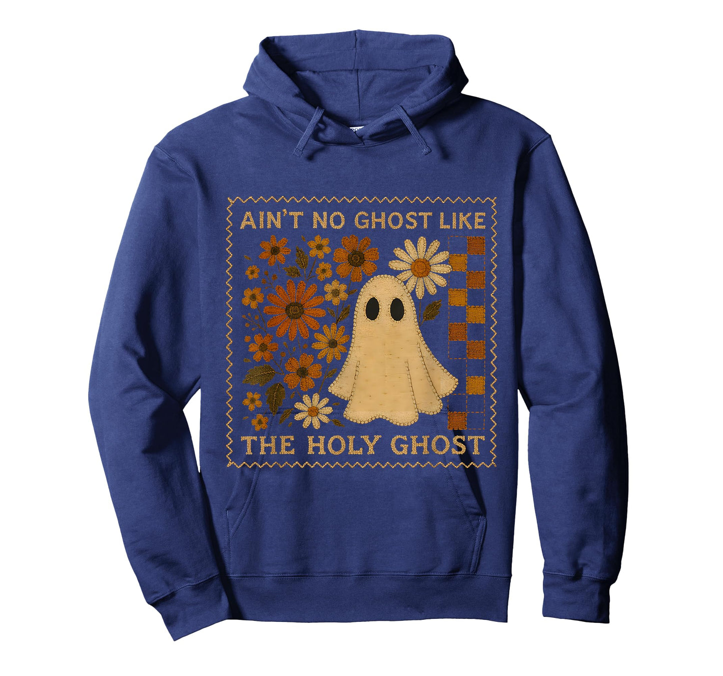Holy Ghost Funny Fall Floral Retro Christian Faith Humor T-Shirt