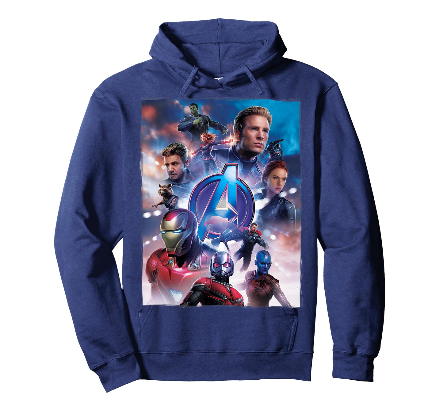 Marvel Avengers Endgame Main Character Poster Graphic Tee T-Shirt Small