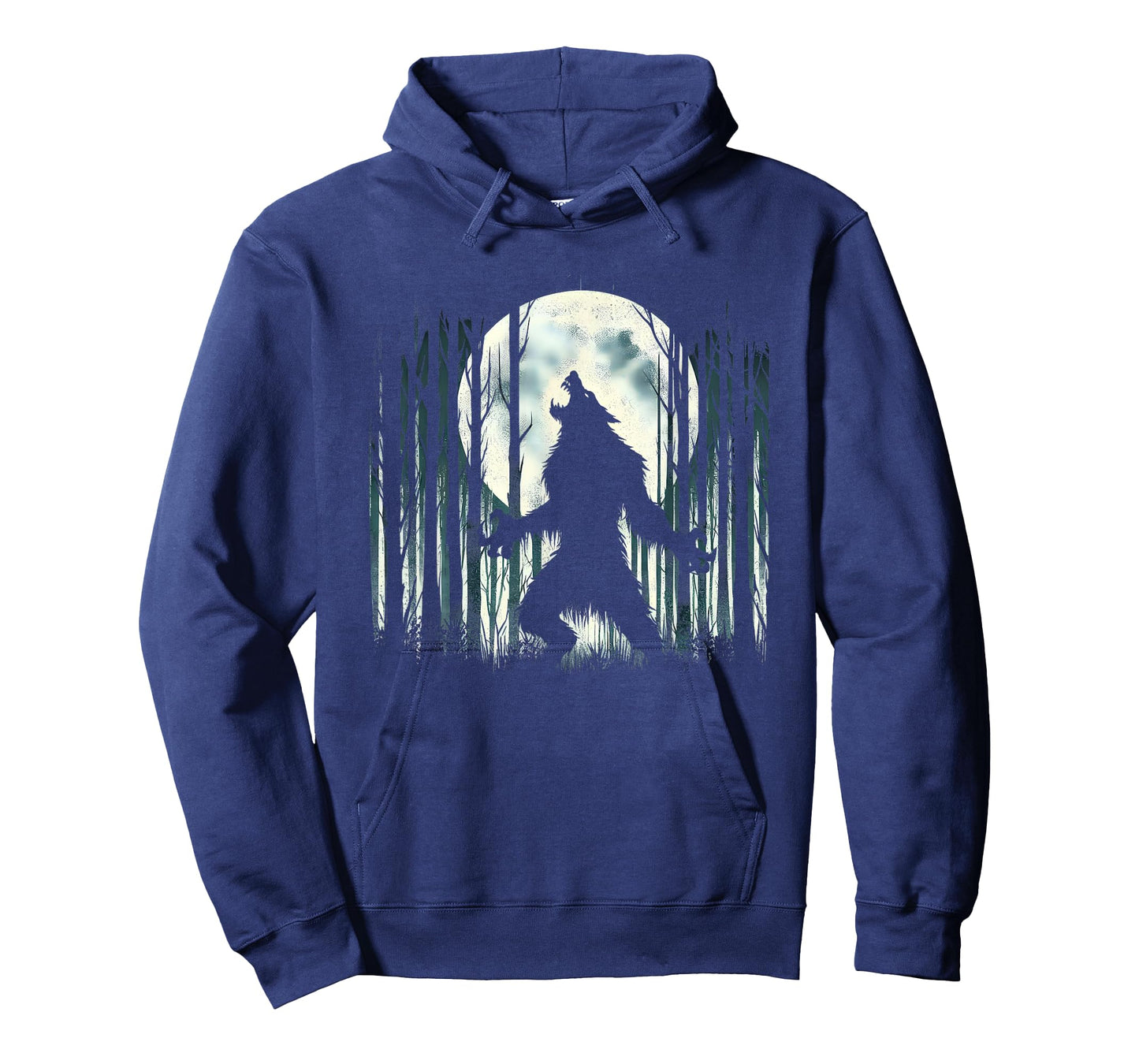 Werewolf Howling At Full Moon - Alpha Wolf Meme Literally Me T-Shirt